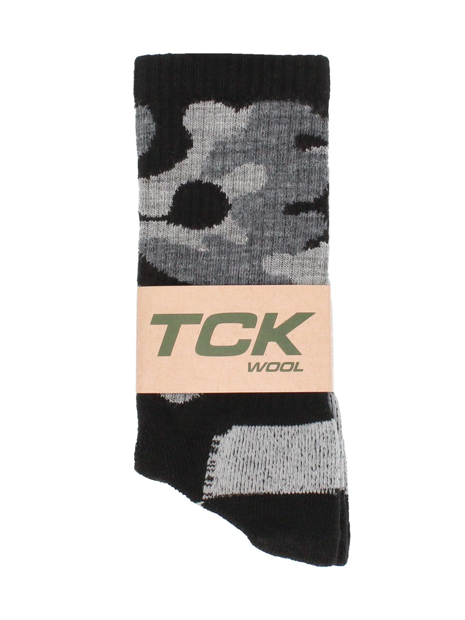 Camo Merino Wool Hiking Socks For Men & Women - Image 3