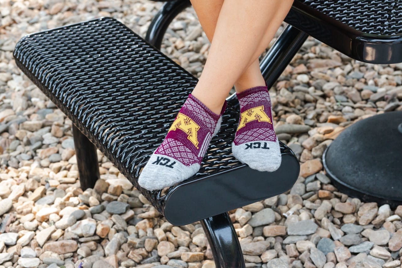 Minnesota Golden Gophers No Show Tour Socks - Image 6