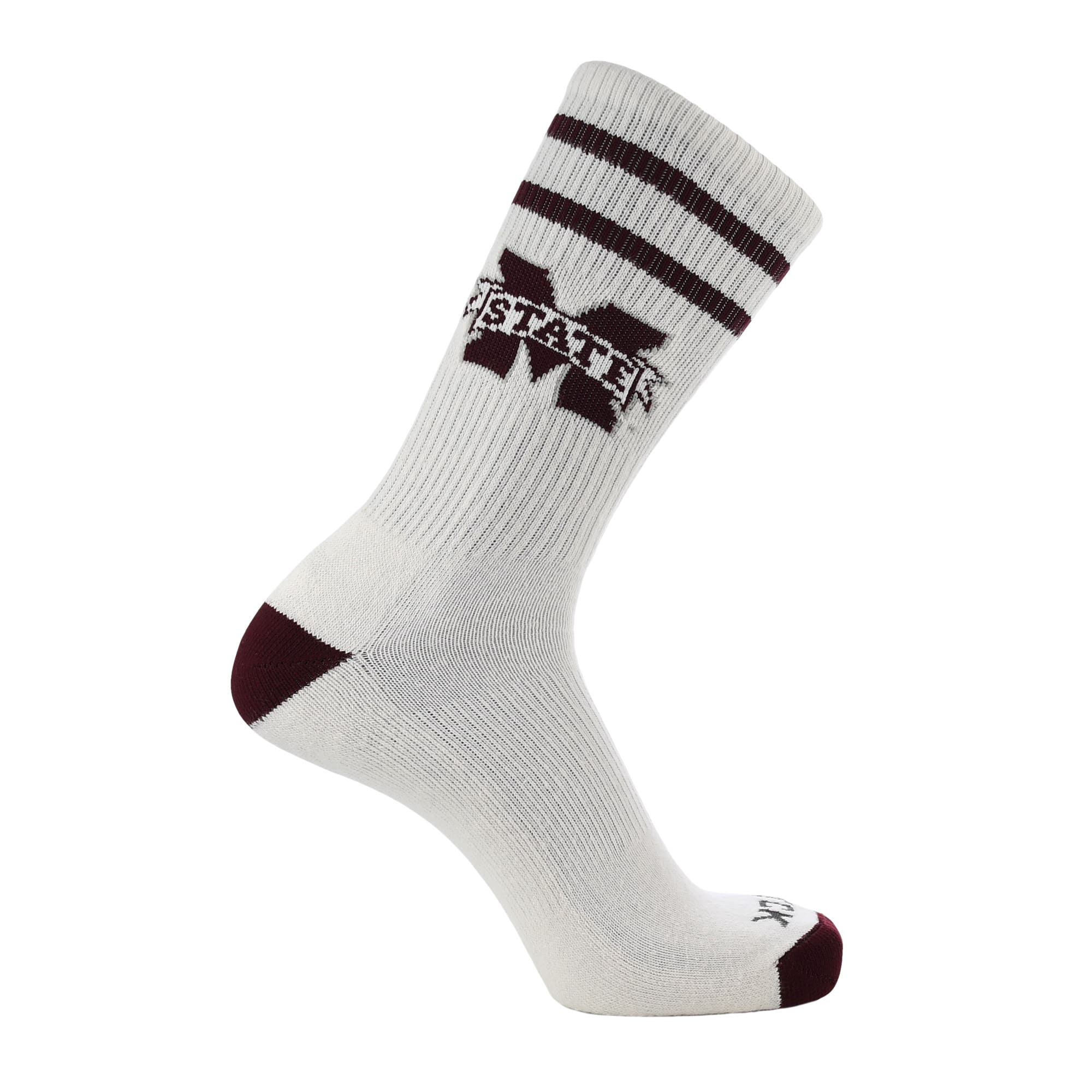 Mississippi St. Bulldogs Socks NCAA Socks For Men and Womens Soft Cotton Sock