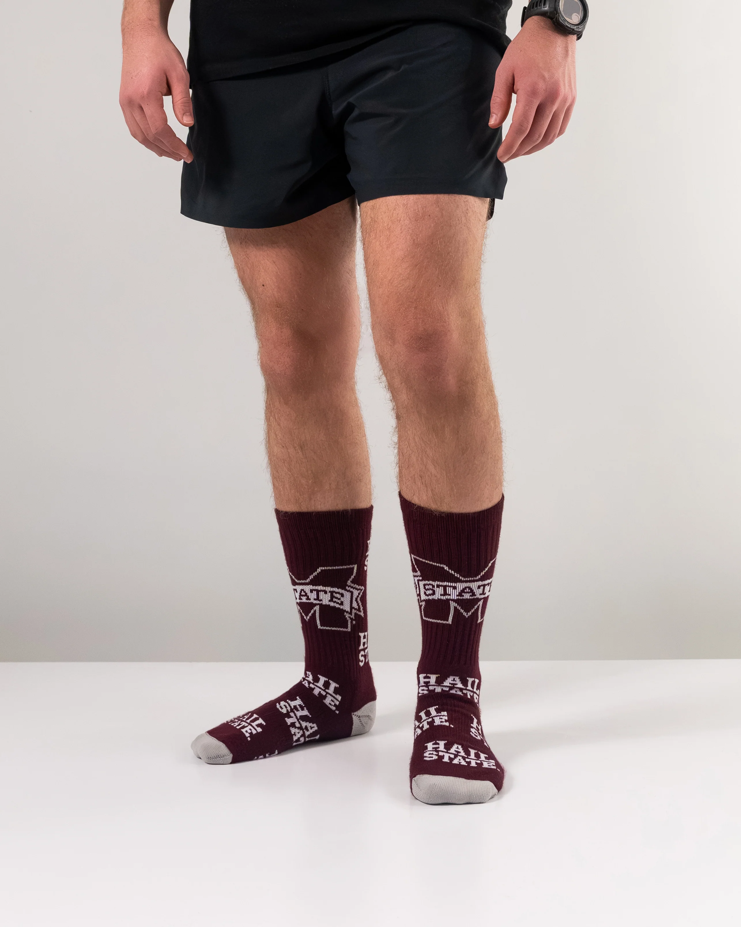 Mississippi State Bulldogs Mayhem Crew Socks - Image 5