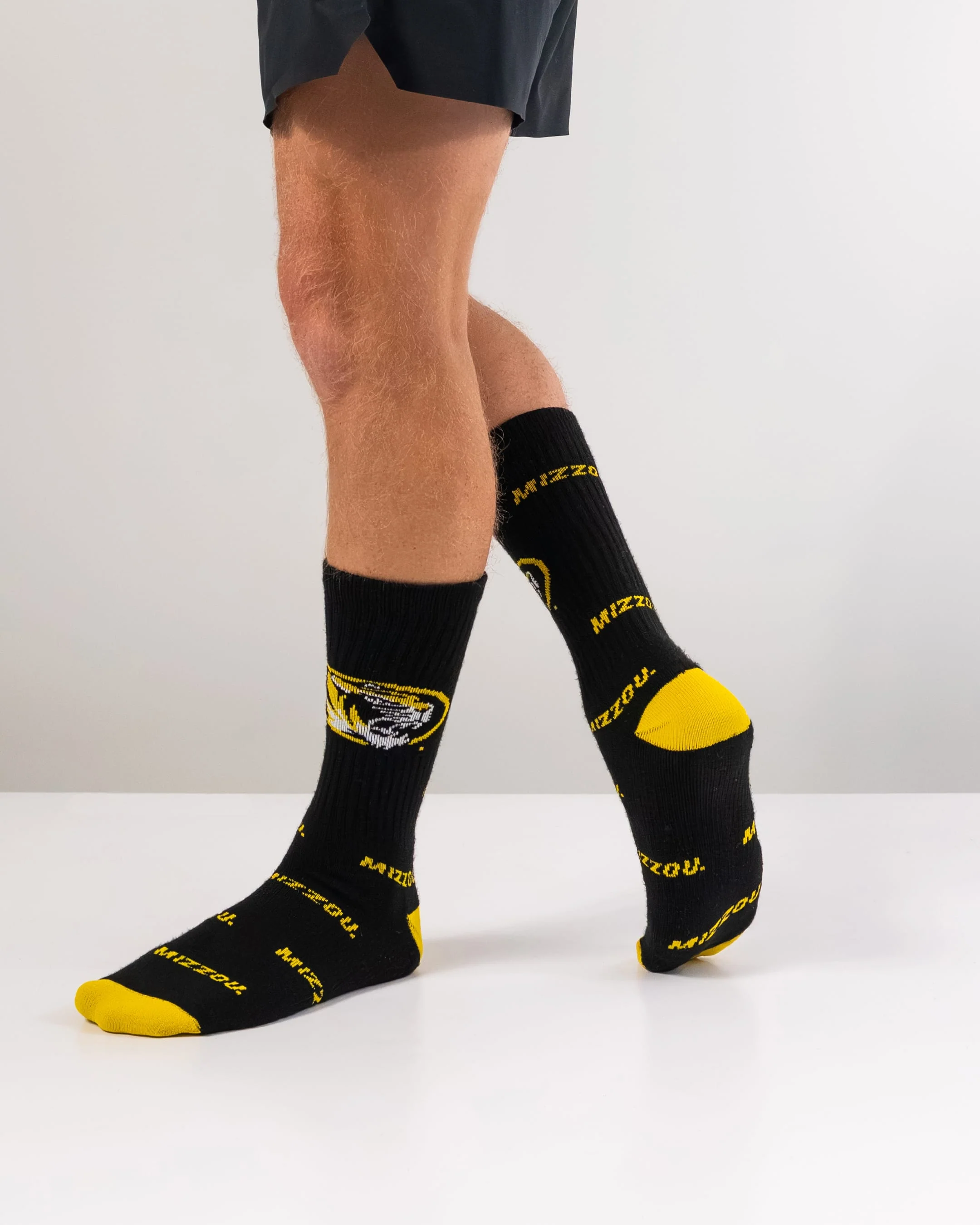 Missouri Tigers Mayhem Crew Socks - Image 5