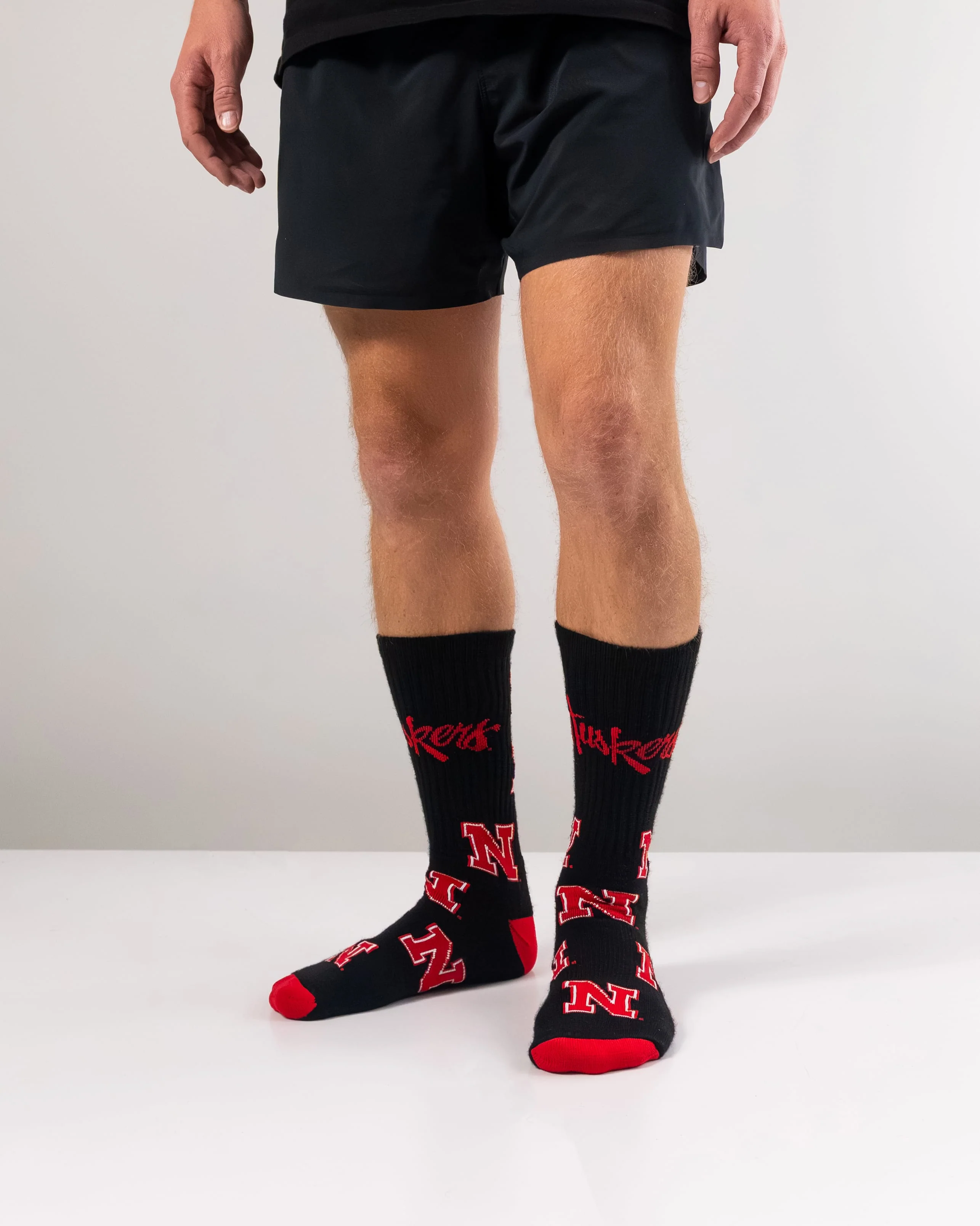 Nebraska Cornhuskers Mayhem Crew Socks - Image 4