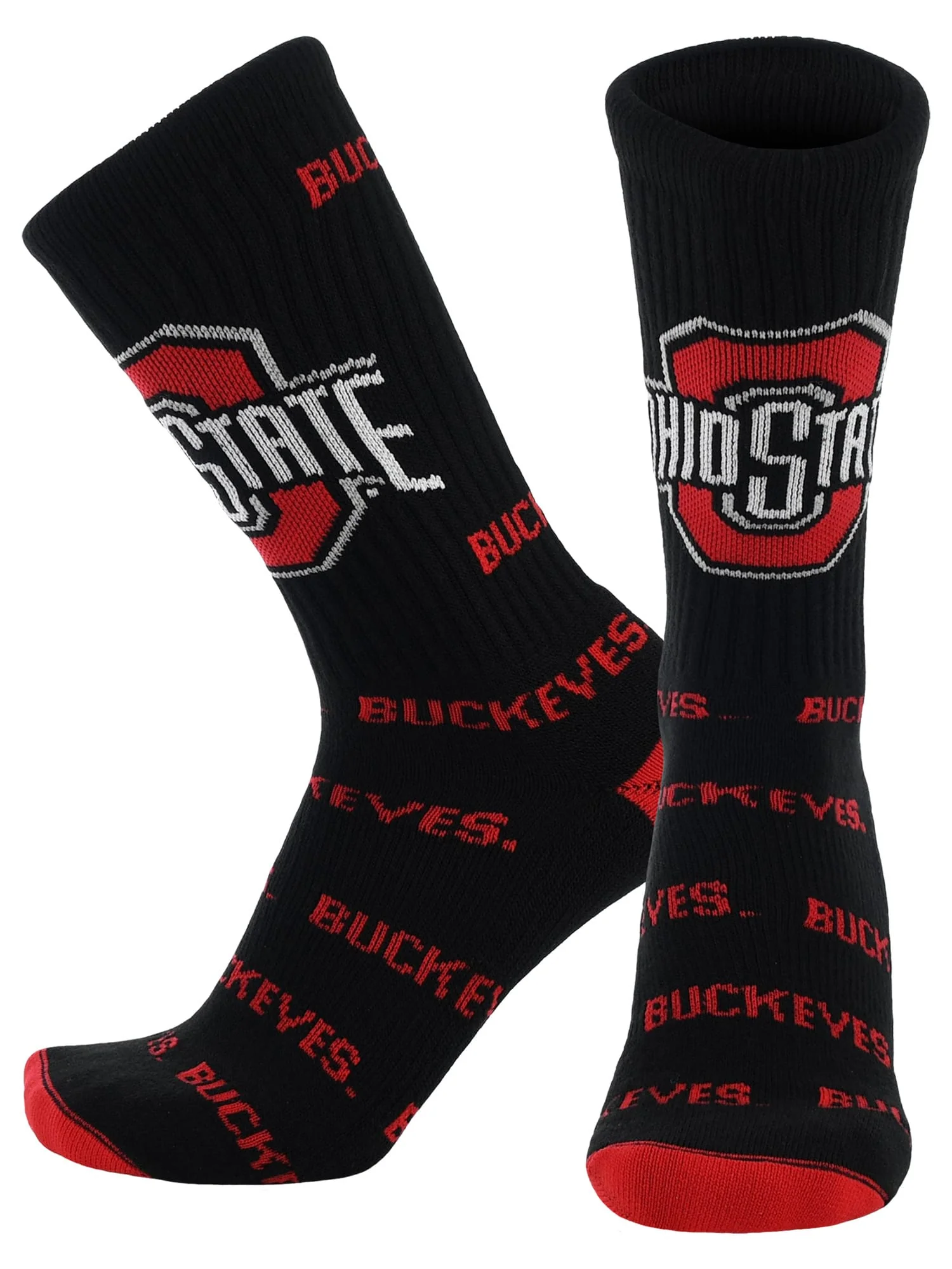 Ohio State Buckeyes Mayhem Crew Socks