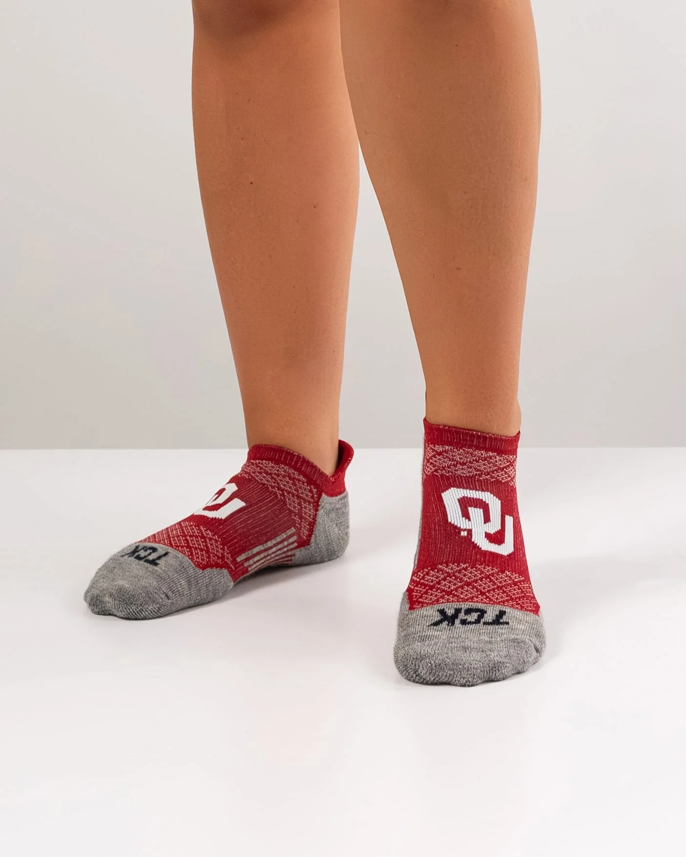 Oklahoma Sooners No Show Tour Socks - Image 4