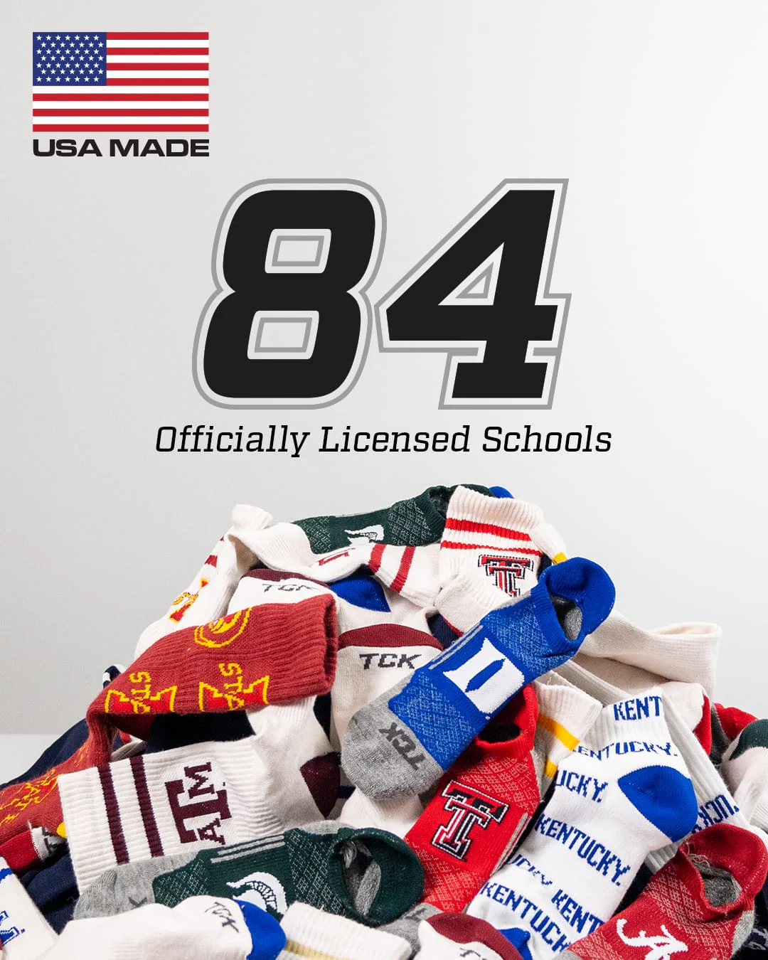 Oklahoma Sooners No Show Tour Socks - Image 6