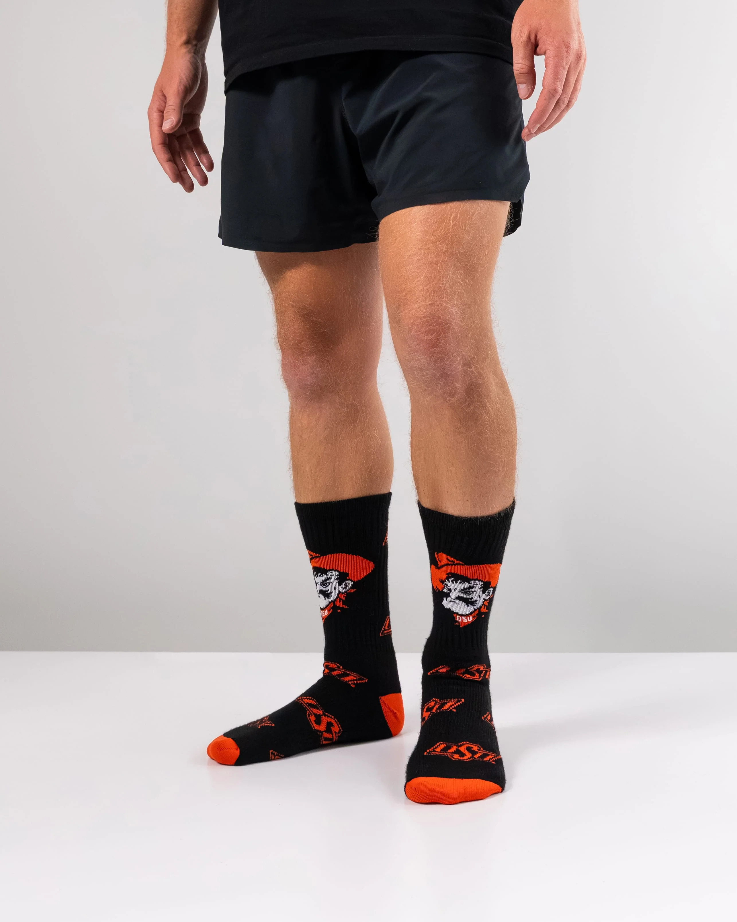 Oklahoma State Cowboys Mayhem Crew Socks - Image 4