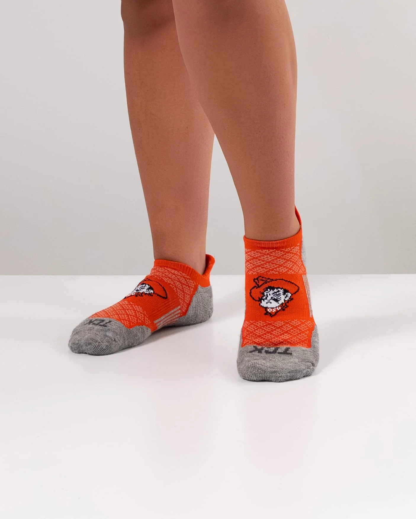 Oklahoma State Cowboys No Show Tour Socks - Image 4
