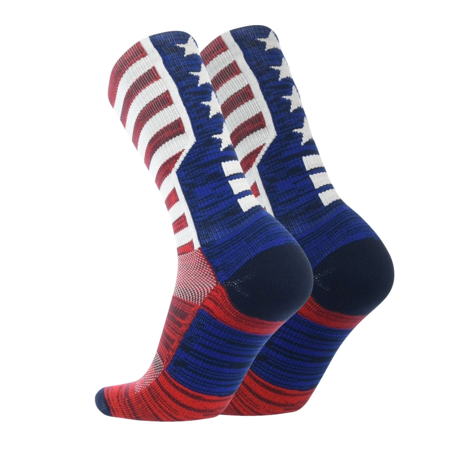 USA Flag Socks Old Glory Crew Length - Image 2
