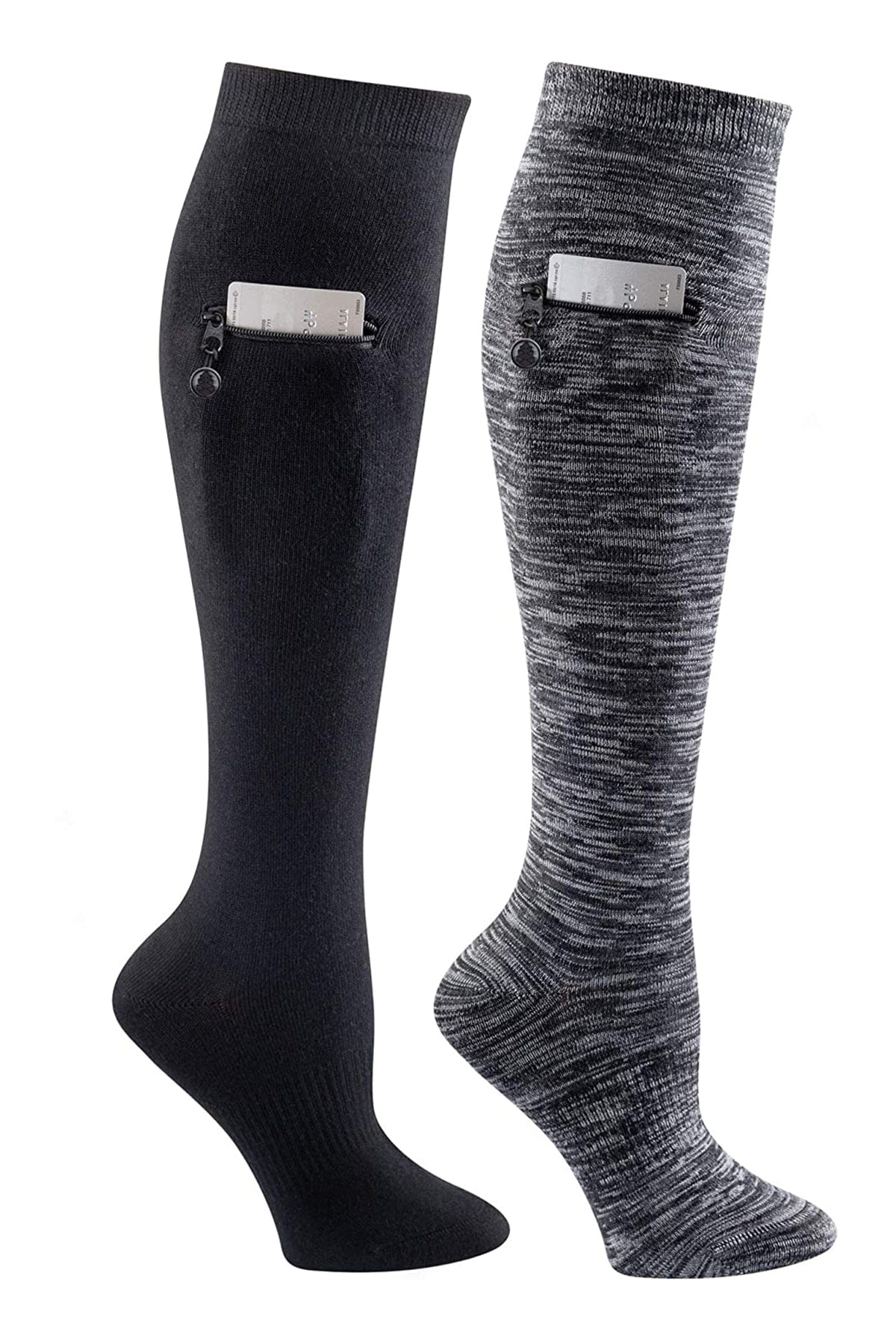 Performance Knee High Socks with Zip Pocket Miss Zippy - Image 8