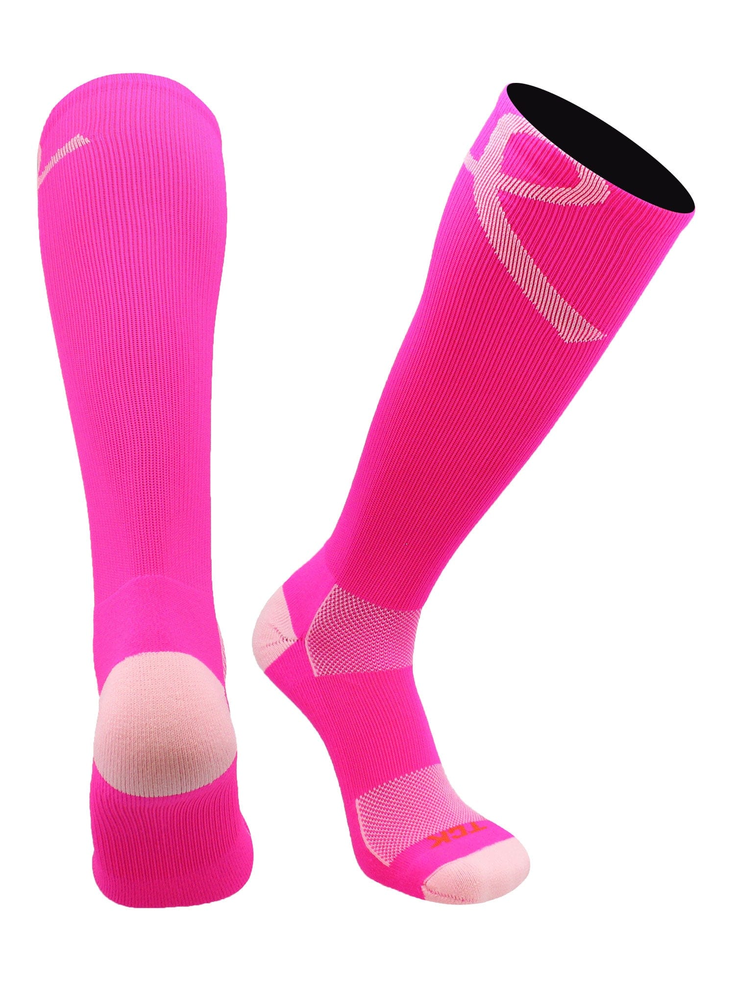 Pink Ribbon Awareness Socks Over the Calf - Image 8