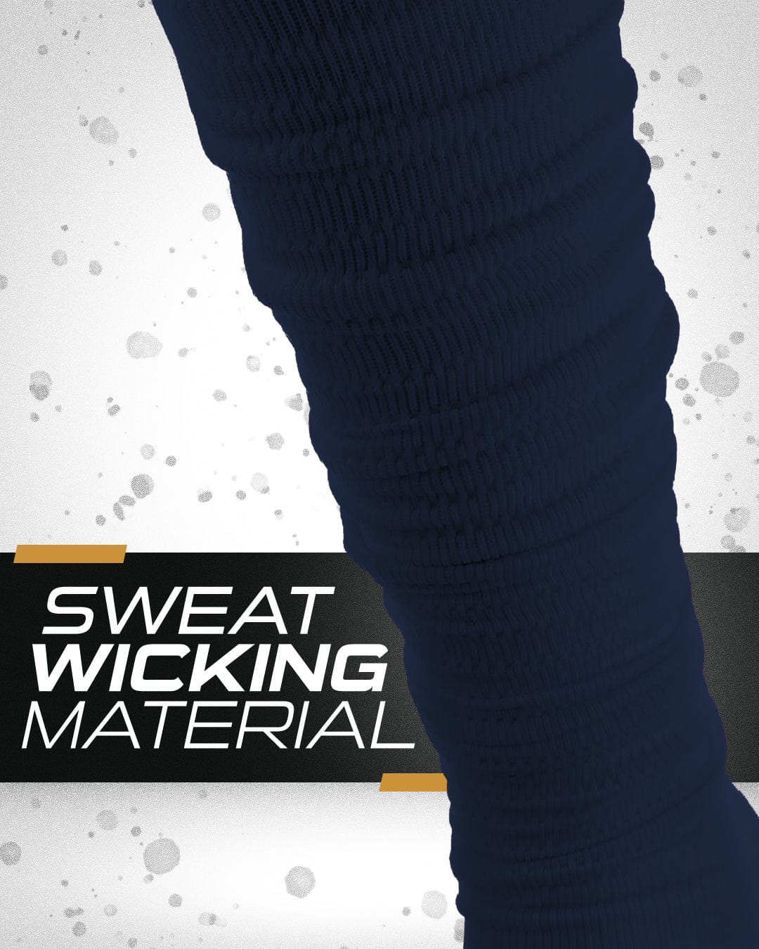 Pre Scrunched Football Leg Sleeves For Men and Boys - Image 16
