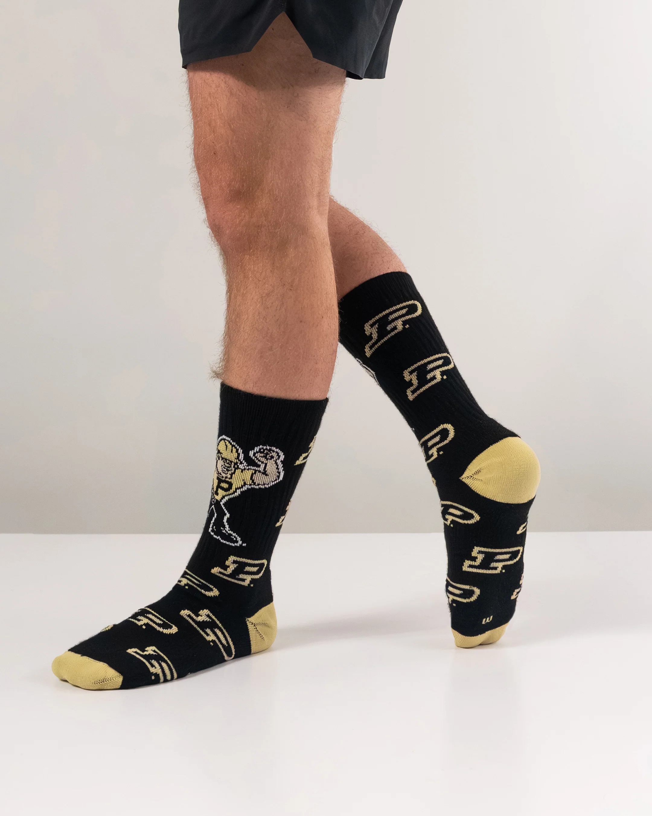 Purdue Boilermakers Mayhem Crew Socks - Image 4
