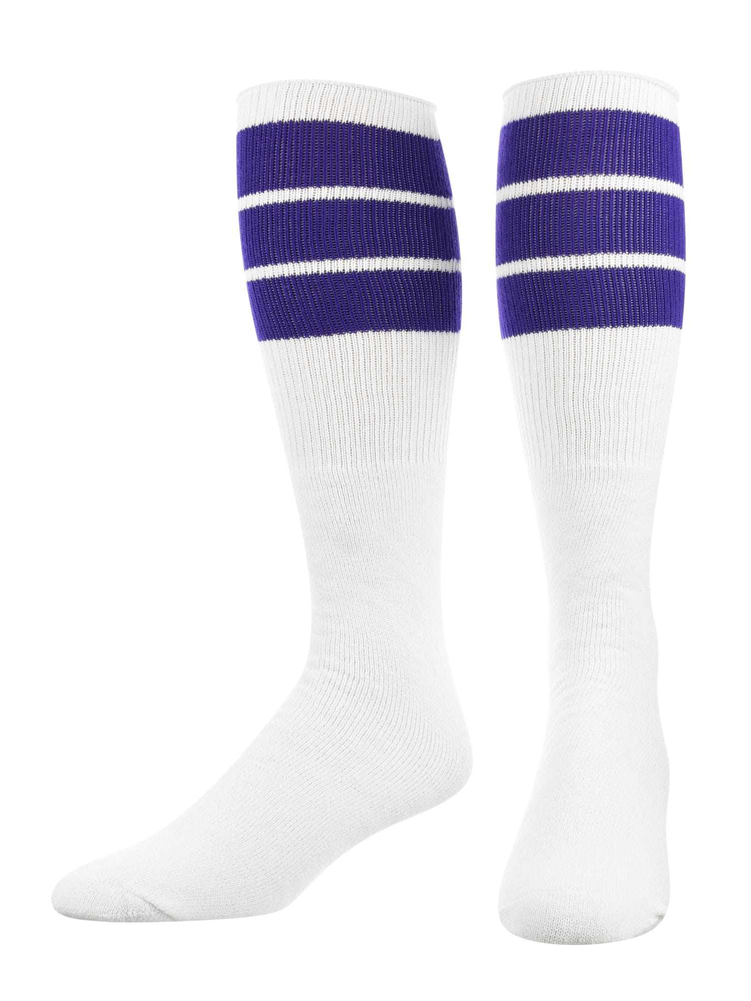 Retro Tube Socks 3 Stripes Over the Calf - Image 17