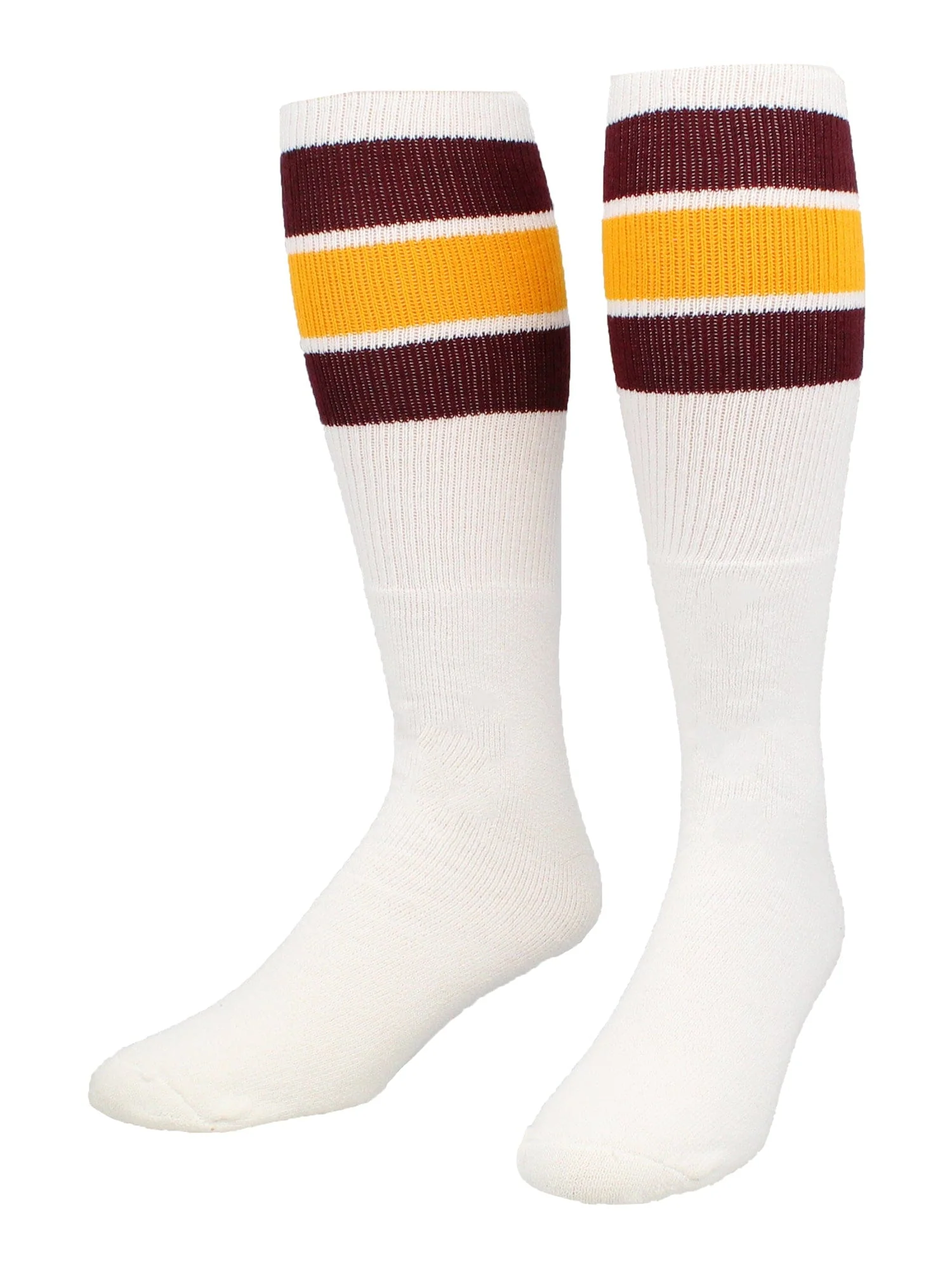 Retro Tube Socks 3 Stripes Over the Calf - Image 21