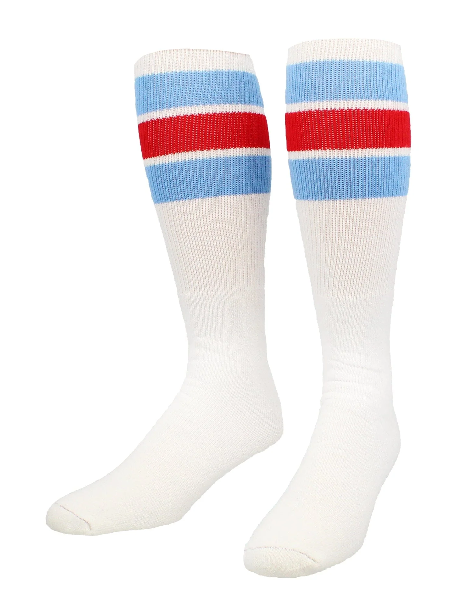 Retro Tube Socks 3 Stripes Over the Calf - Image 6