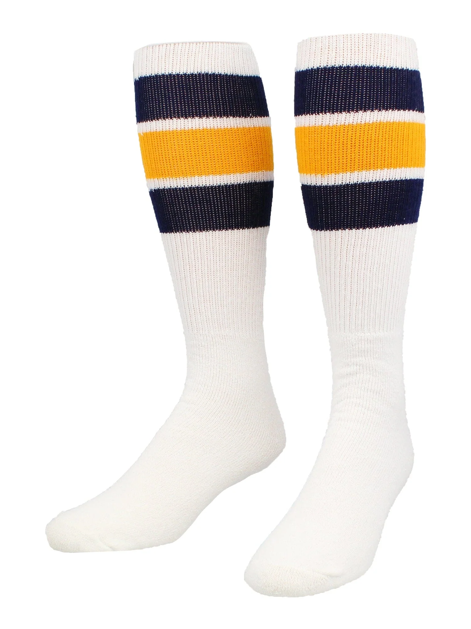 Retro Tube Socks 3 Stripes Over the Calf - Image 7