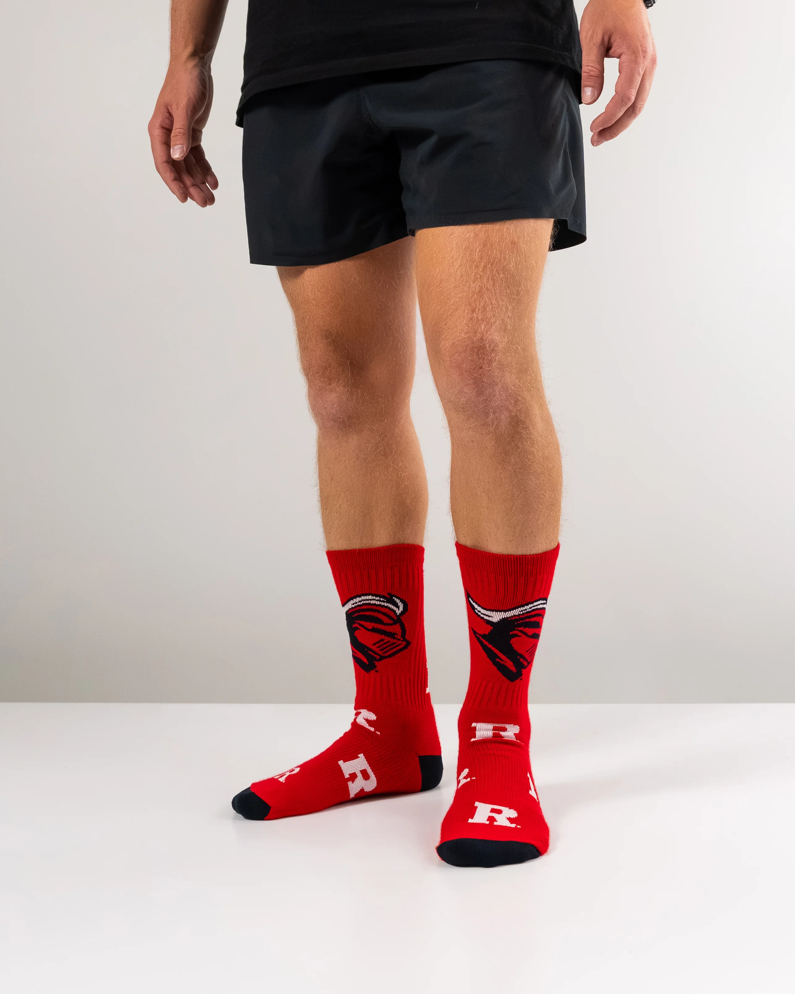 Rutgers Scarlet Knights Mayhem Crew Socks - Image 4