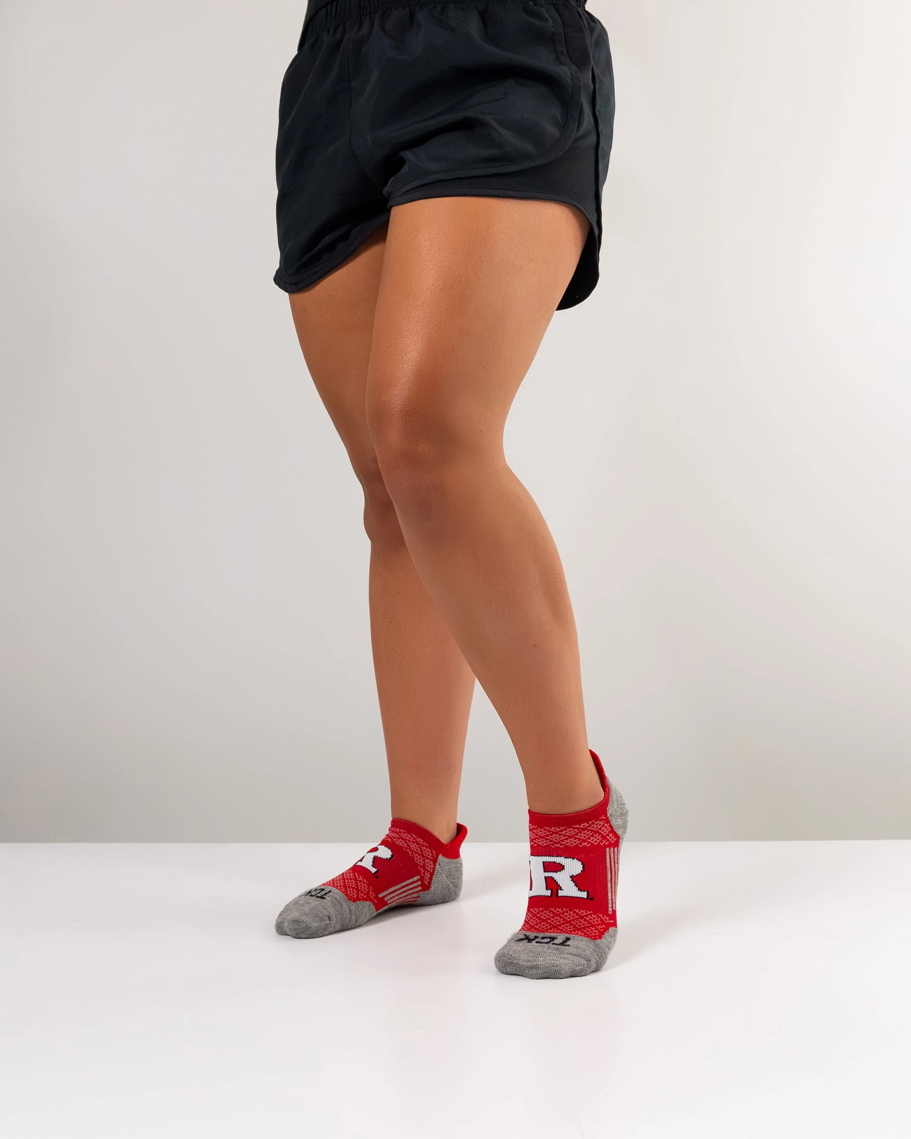 Rutgers Scarlet Knights No Show Tour Socks - Image 5