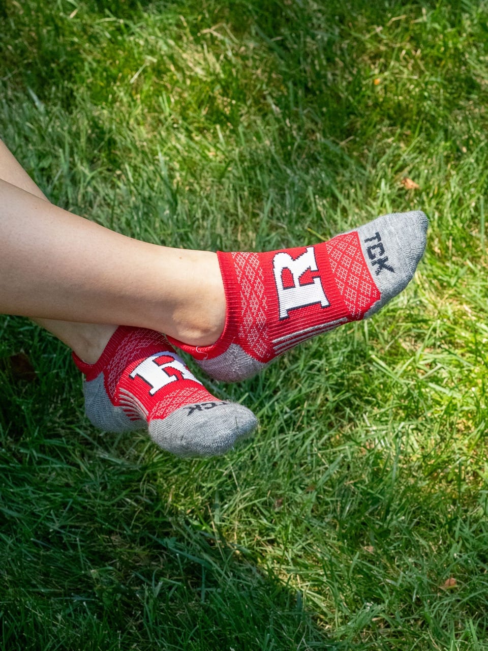 Rutgers Scarlet Knights No Show Tour Socks - Image 6