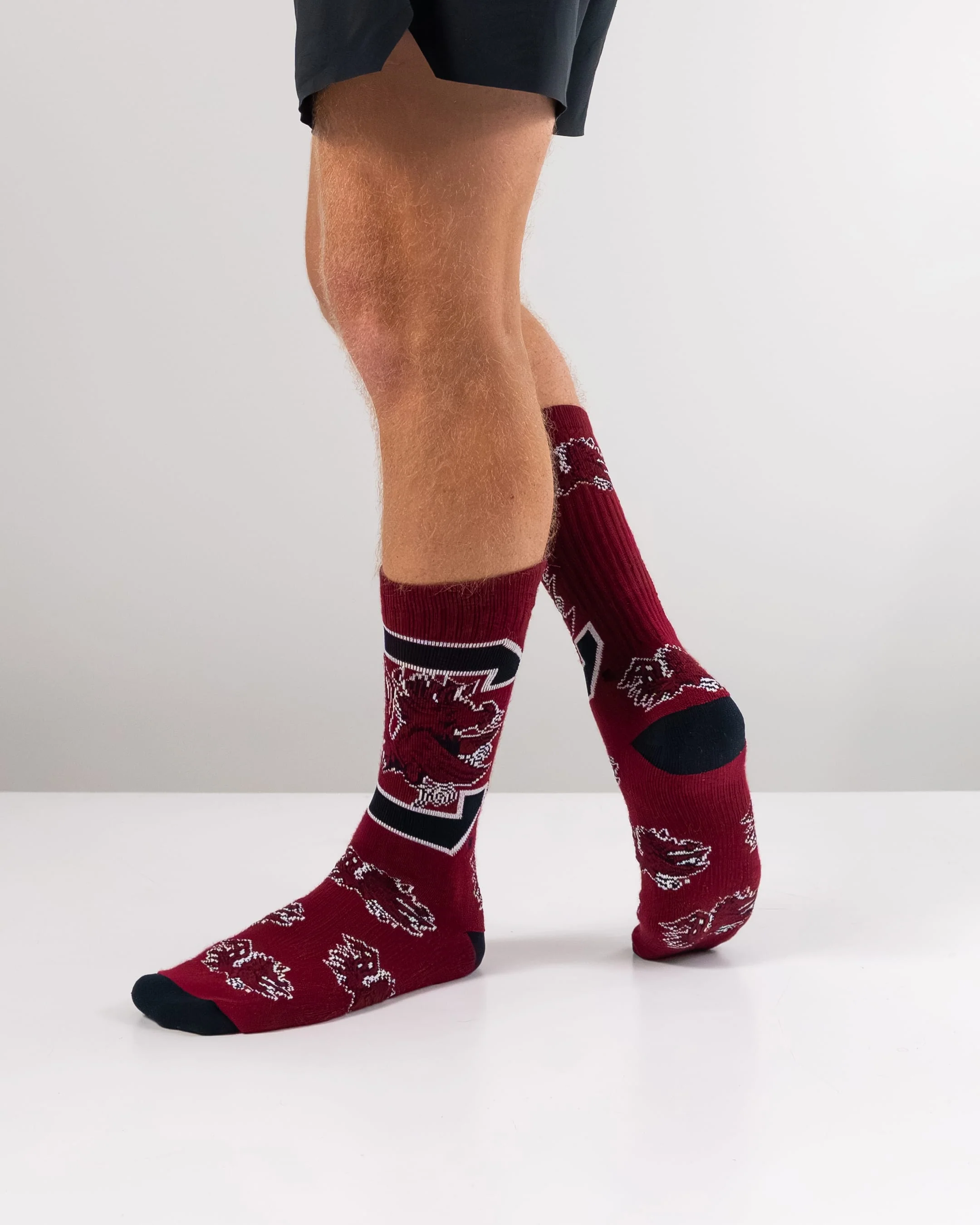 South Carolina Gamecocks Mayhem Crew Socks - Image 5