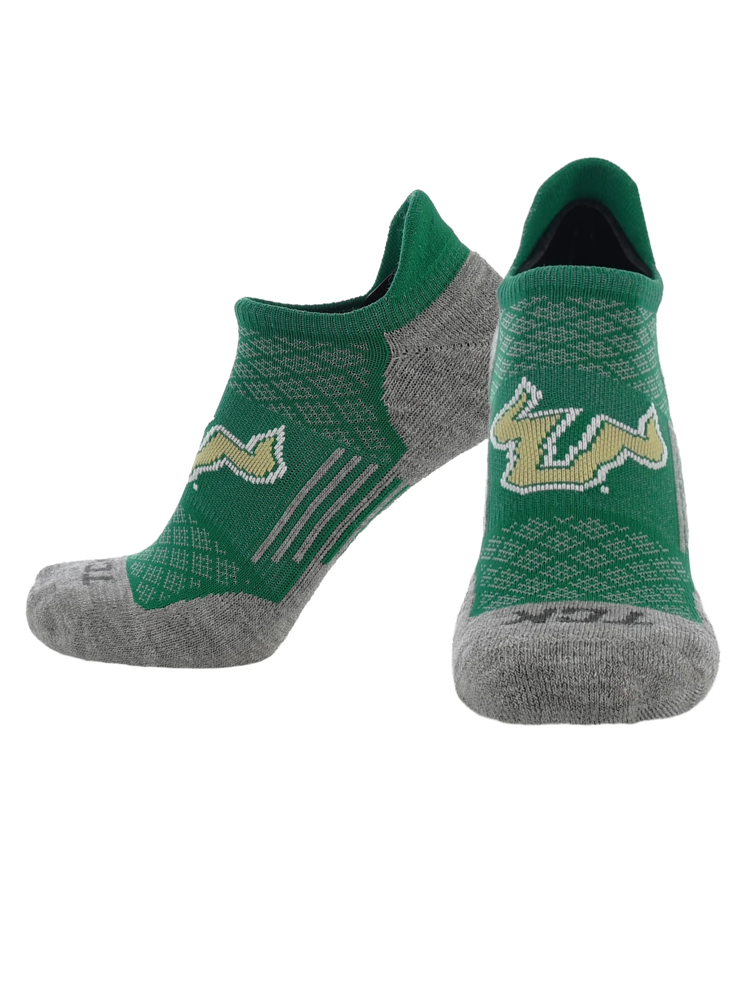 South Florida Bulls No Show Tour Socks