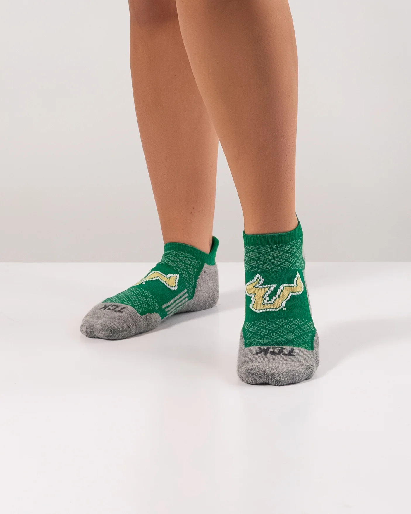 South Florida Bulls No Show Tour Socks - Image 4