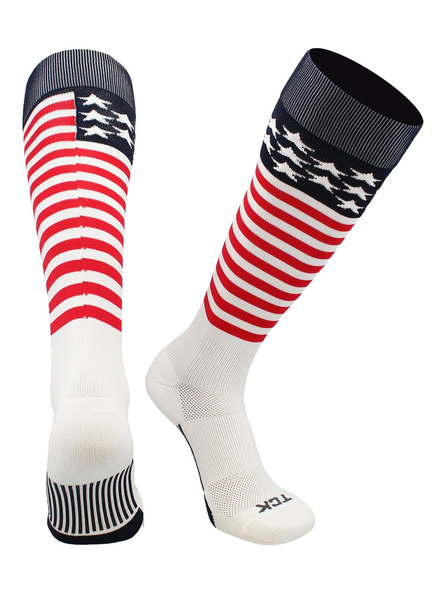 USA Stars and Stripes Baseball Socks - Image 5