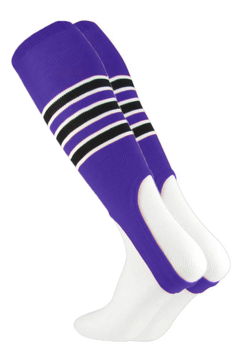 Striped Baseball Stirrups 7 Inch Pattern D - Image 14