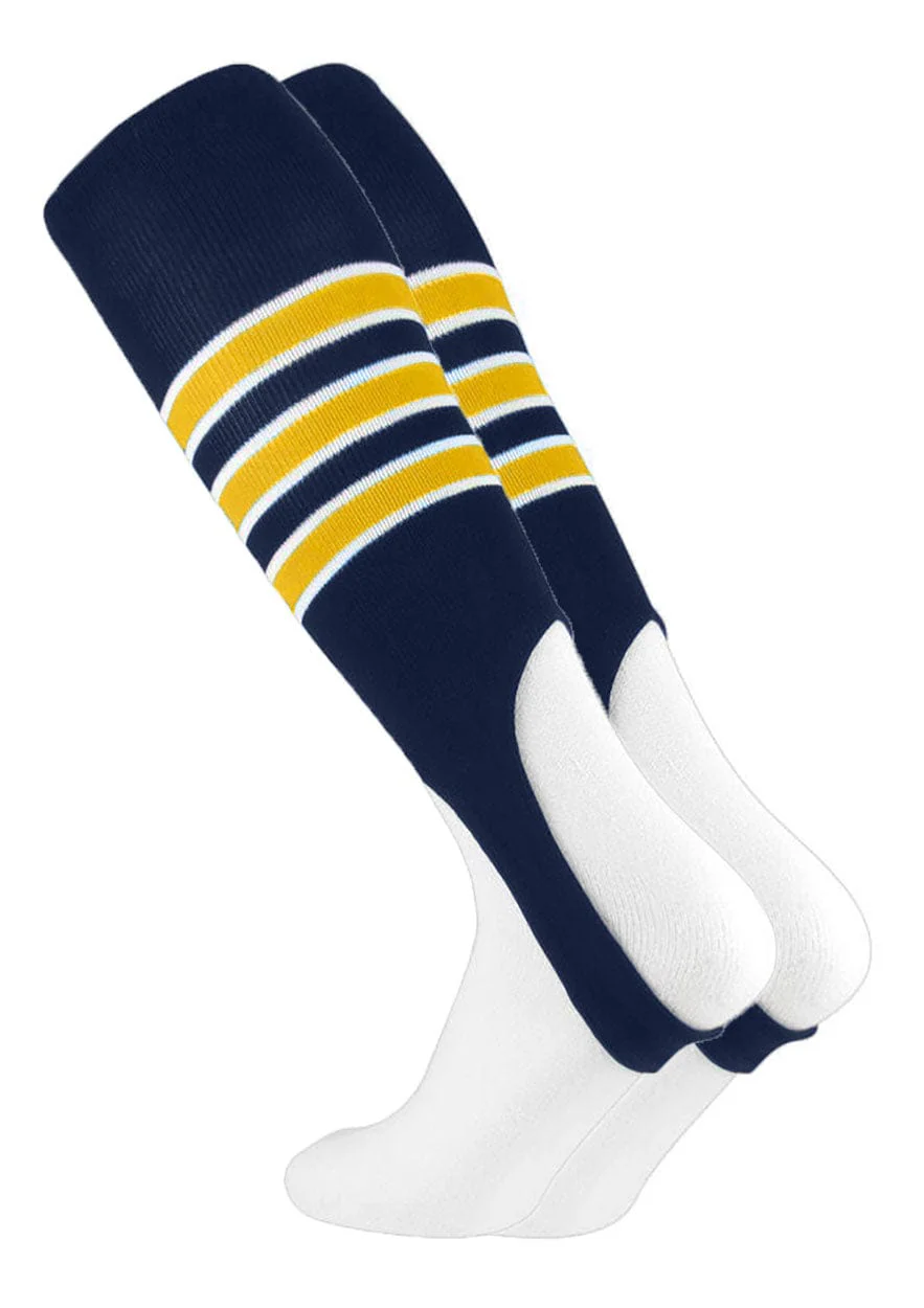 Striped Baseball Stirrups 7 Inch Pattern D - Image 15