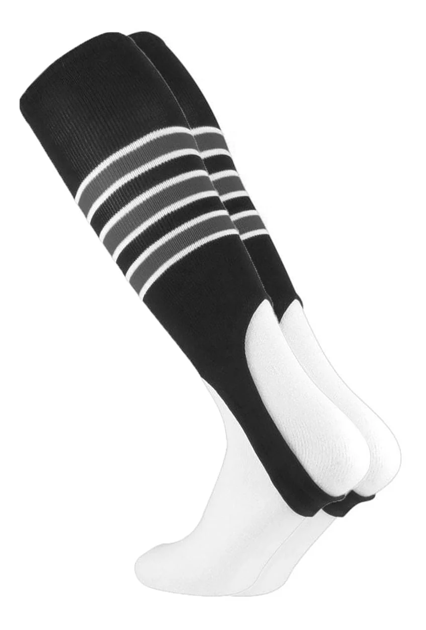 Striped Baseball Stirrups 7 Inch Pattern D - Image 18