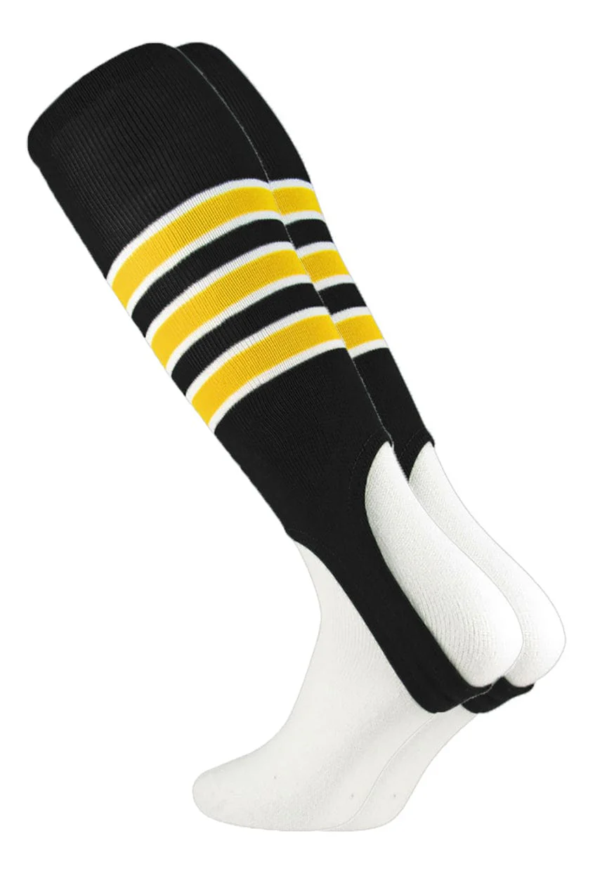 Striped Baseball Stirrups 7 Inch Pattern D - Image 19