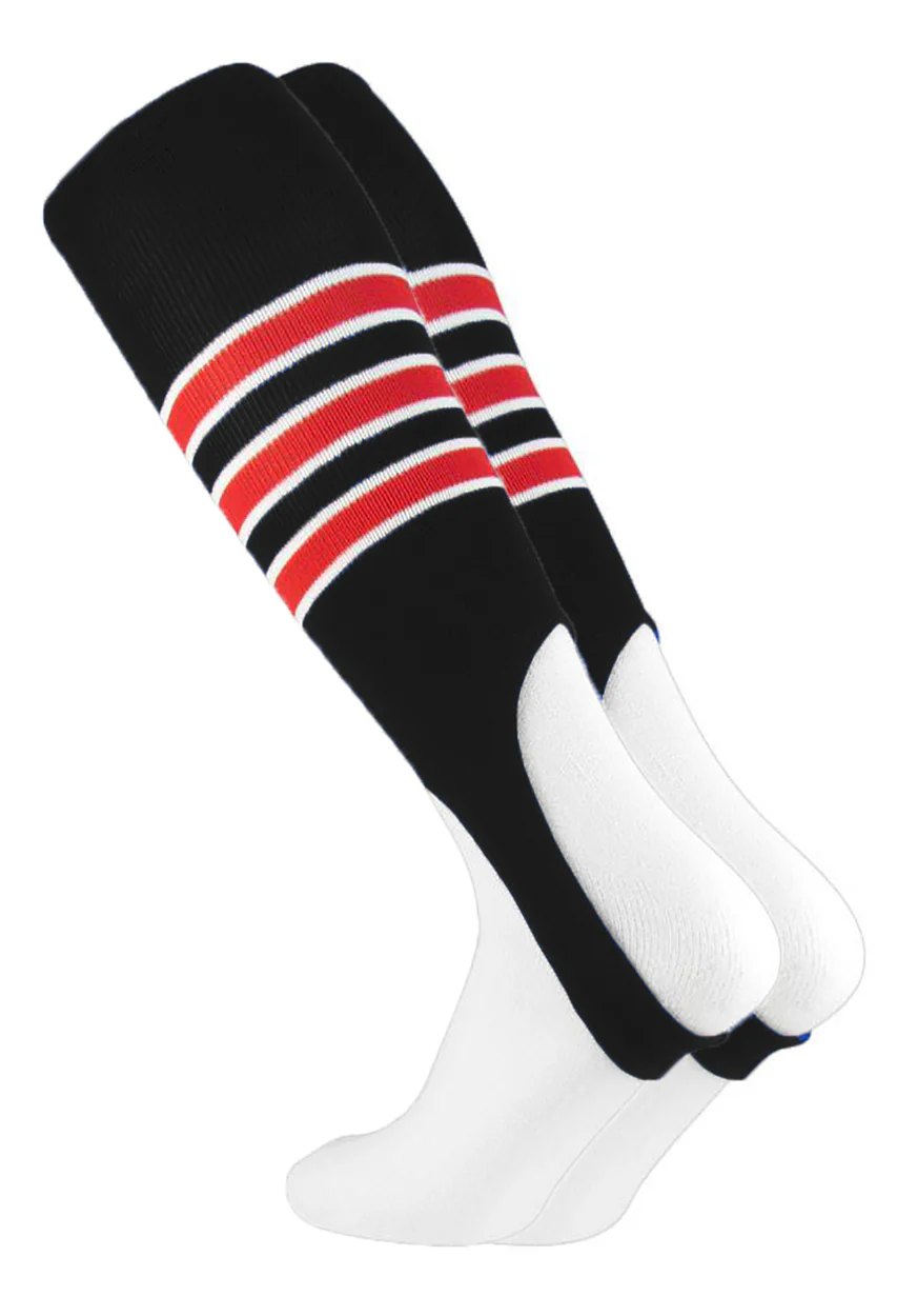 Striped Baseball Stirrups 7 Inch Pattern D - Image 20