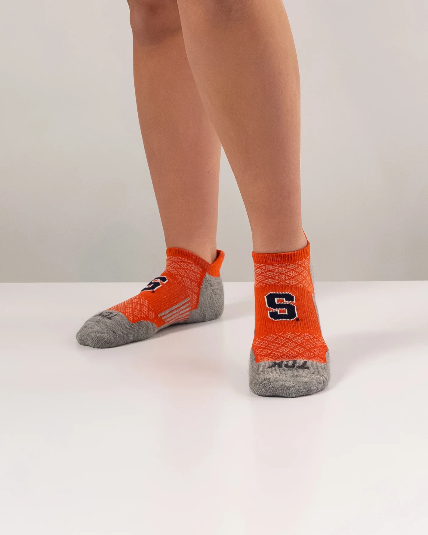 Syracuse Orange No Show Tour Socks - Image 4