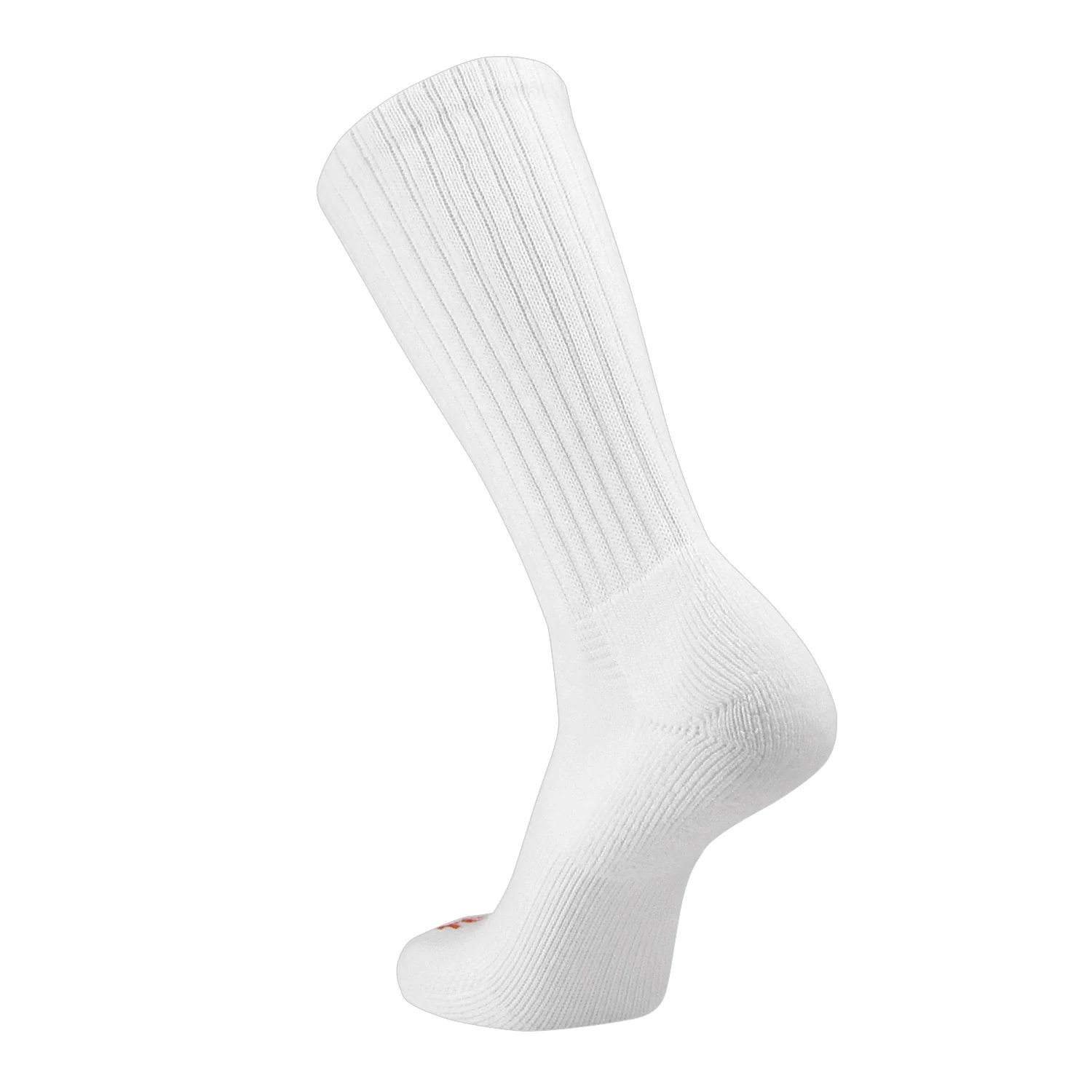 TCK Chase Cotton Crew Socks – Cushioned Ribbed Mid-Calf Athletic Socks