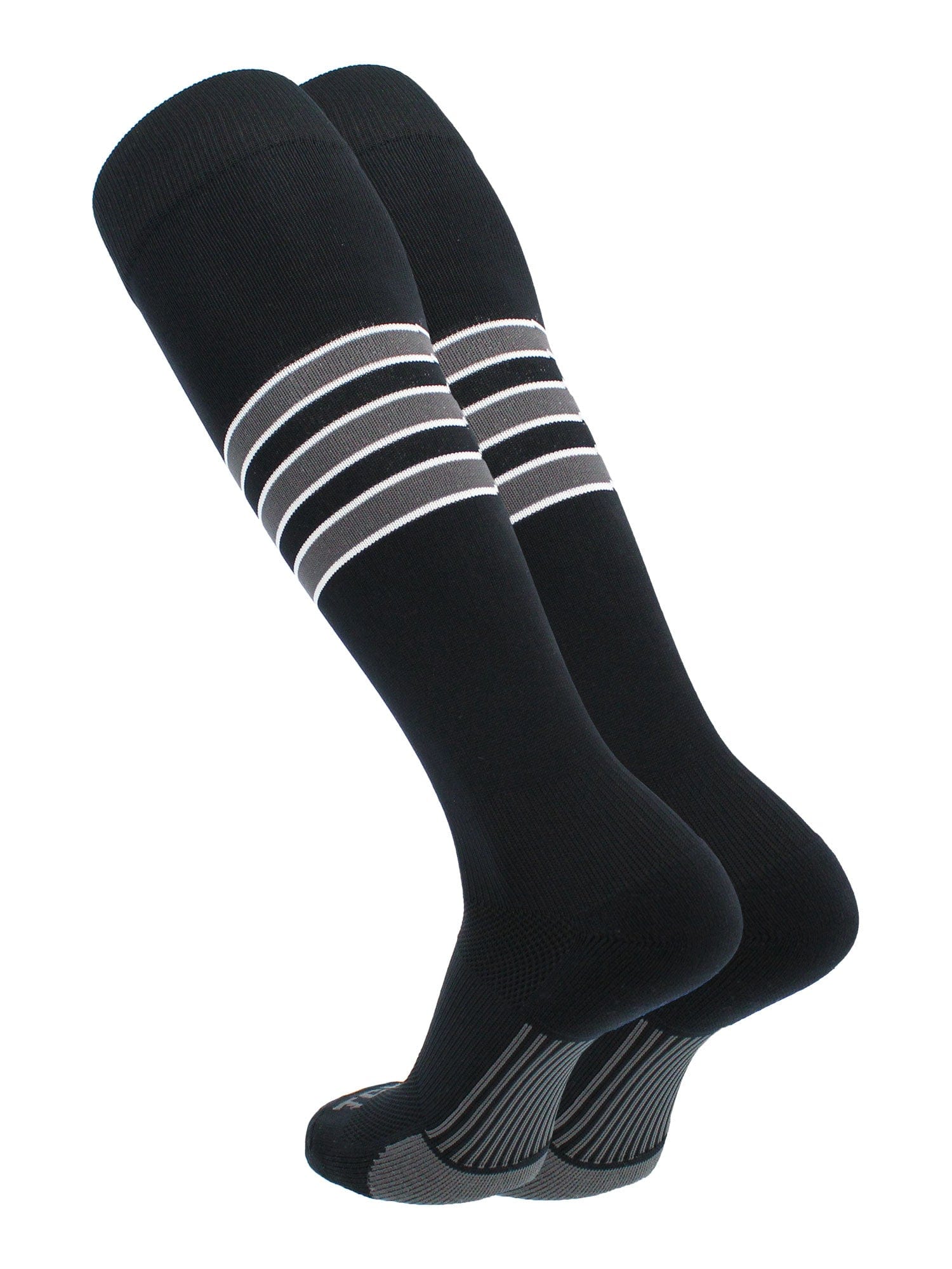 TCK Made in USA Dugout Series Accent Trim Striped Baseball Socks - Image 12