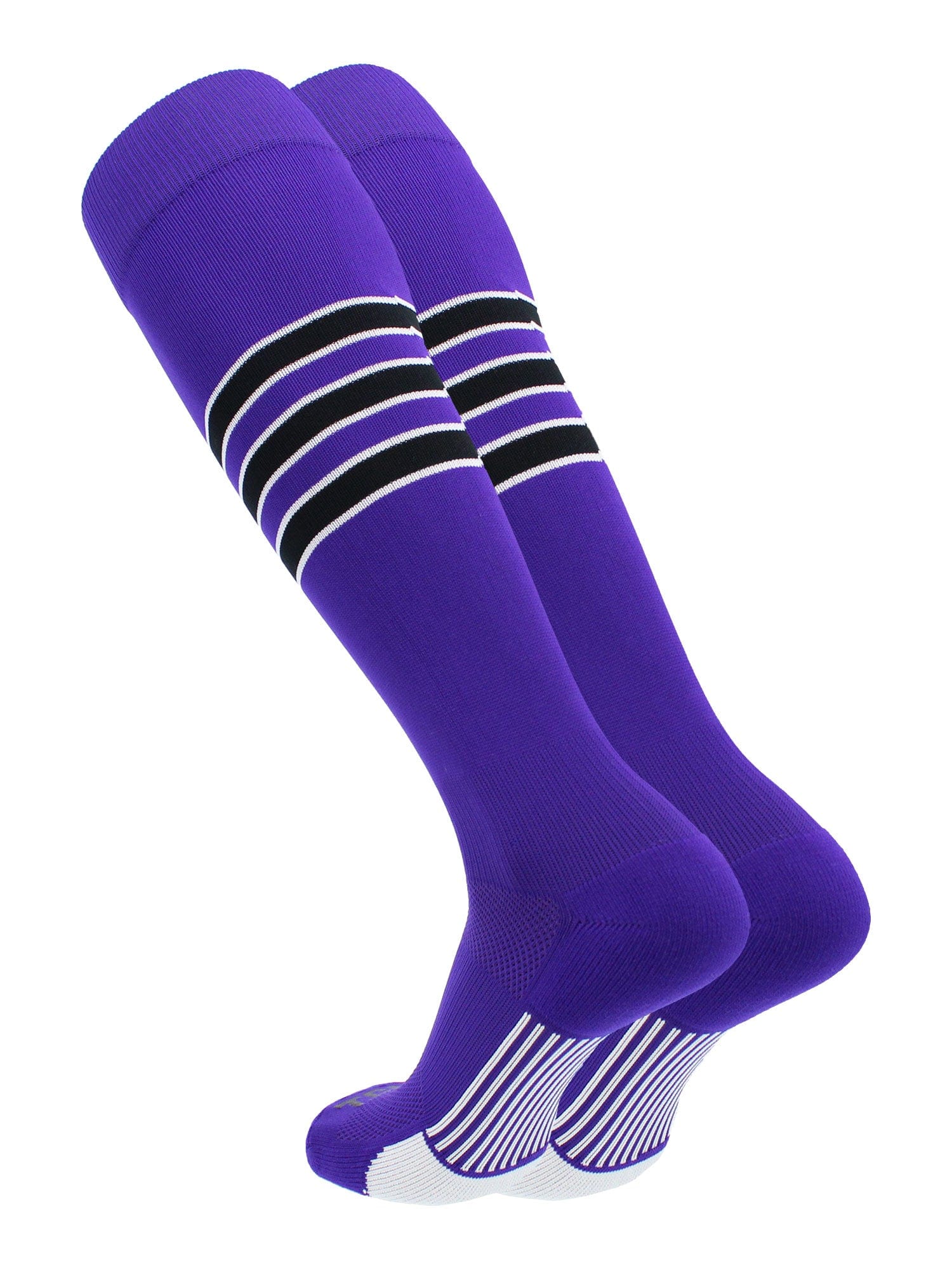 TCK Made in USA Dugout Series Accent Trim Striped Baseball Socks - Image 16