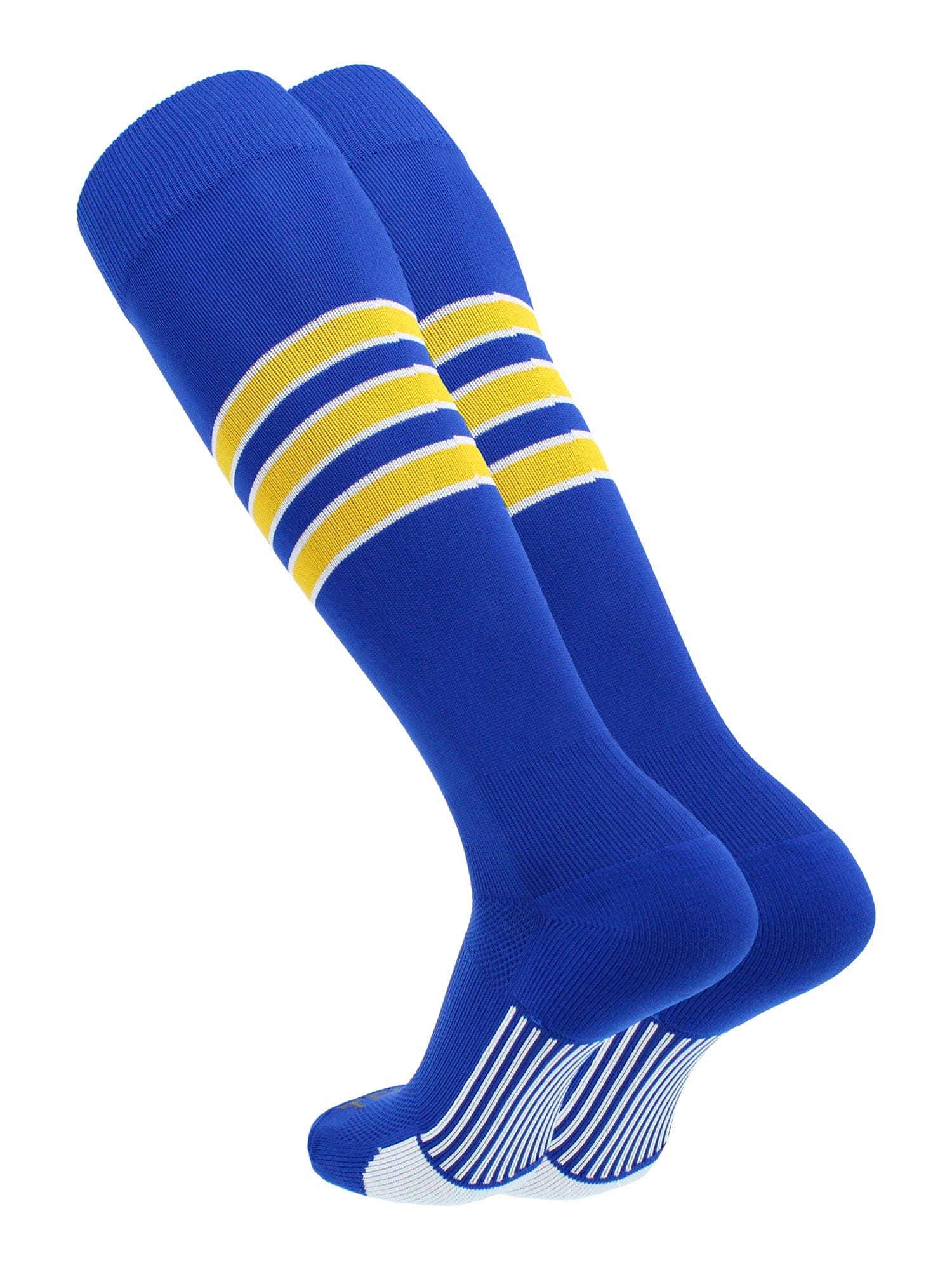 TCK Made in USA Dugout Series Accent Trim Striped Baseball Socks - Image 17