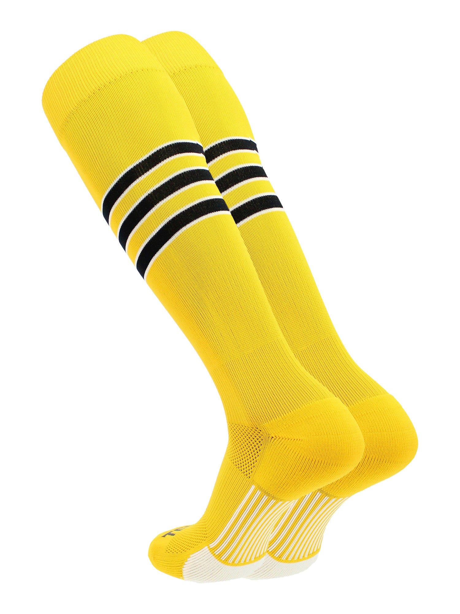 TCK Made in USA Dugout Series Accent Trim Striped Baseball Socks - Image 21