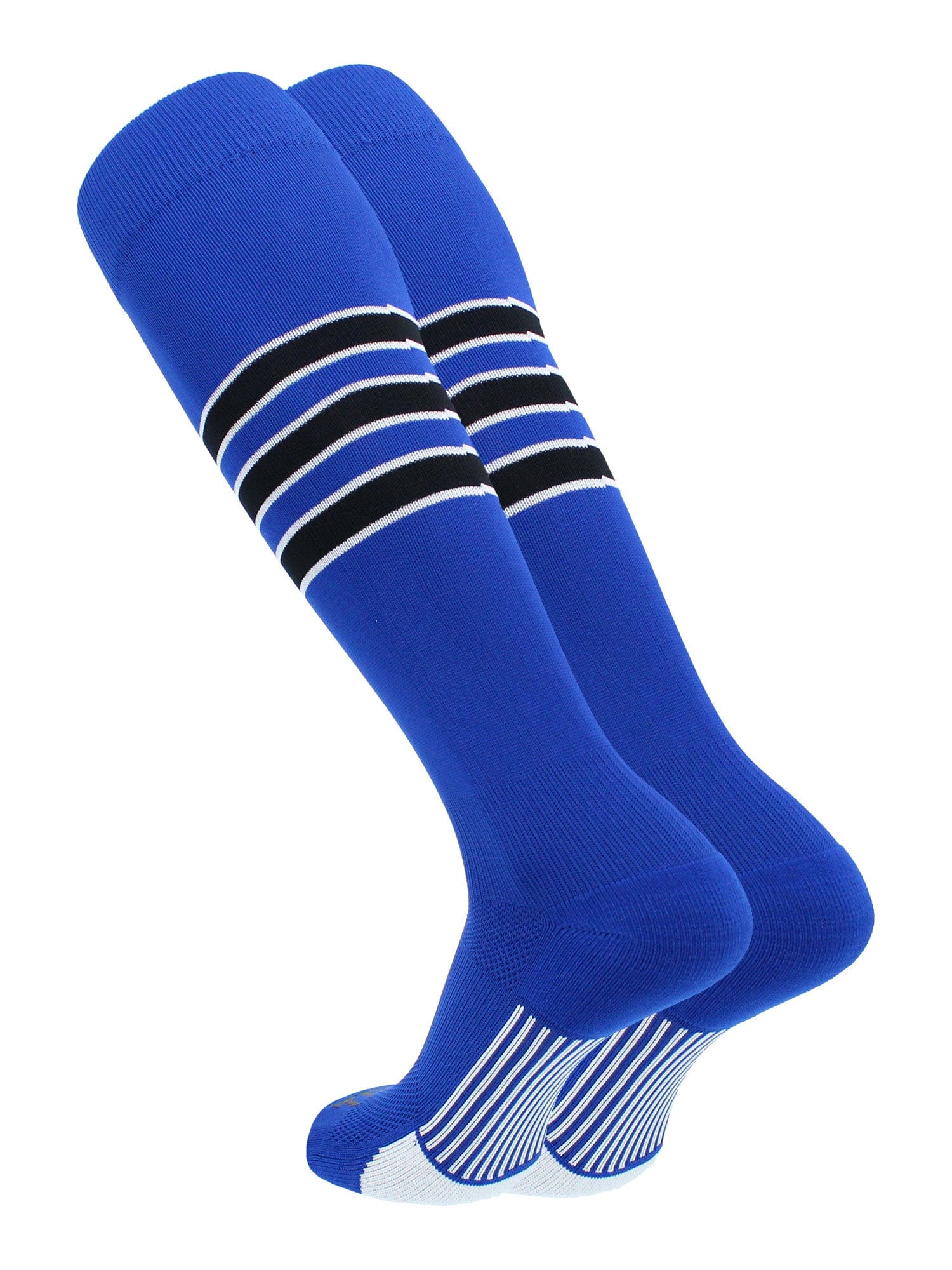 TCK Made in USA Dugout Series Accent Trim Striped Baseball Socks - Image 22
