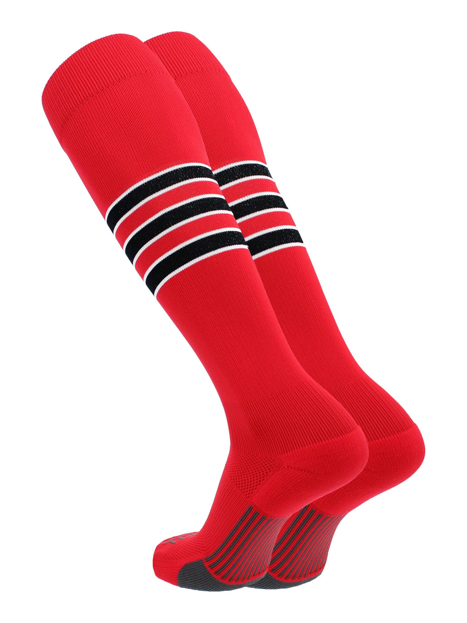 TCK Made in USA Dugout Series Accent Trim Striped Baseball Socks - Image 28