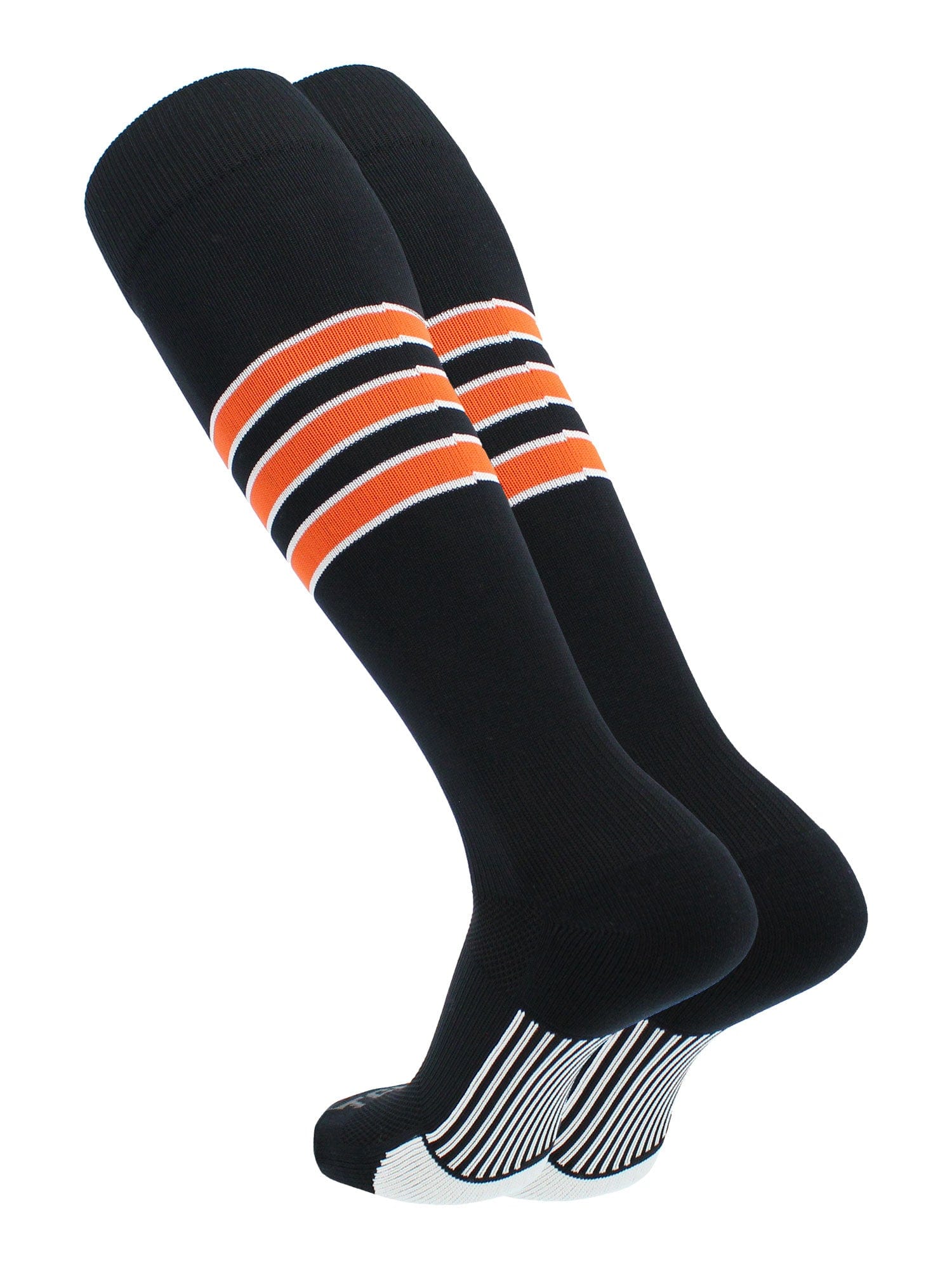 TCK Made in USA Dugout Series Accent Trim Striped Baseball Socks - Image 8