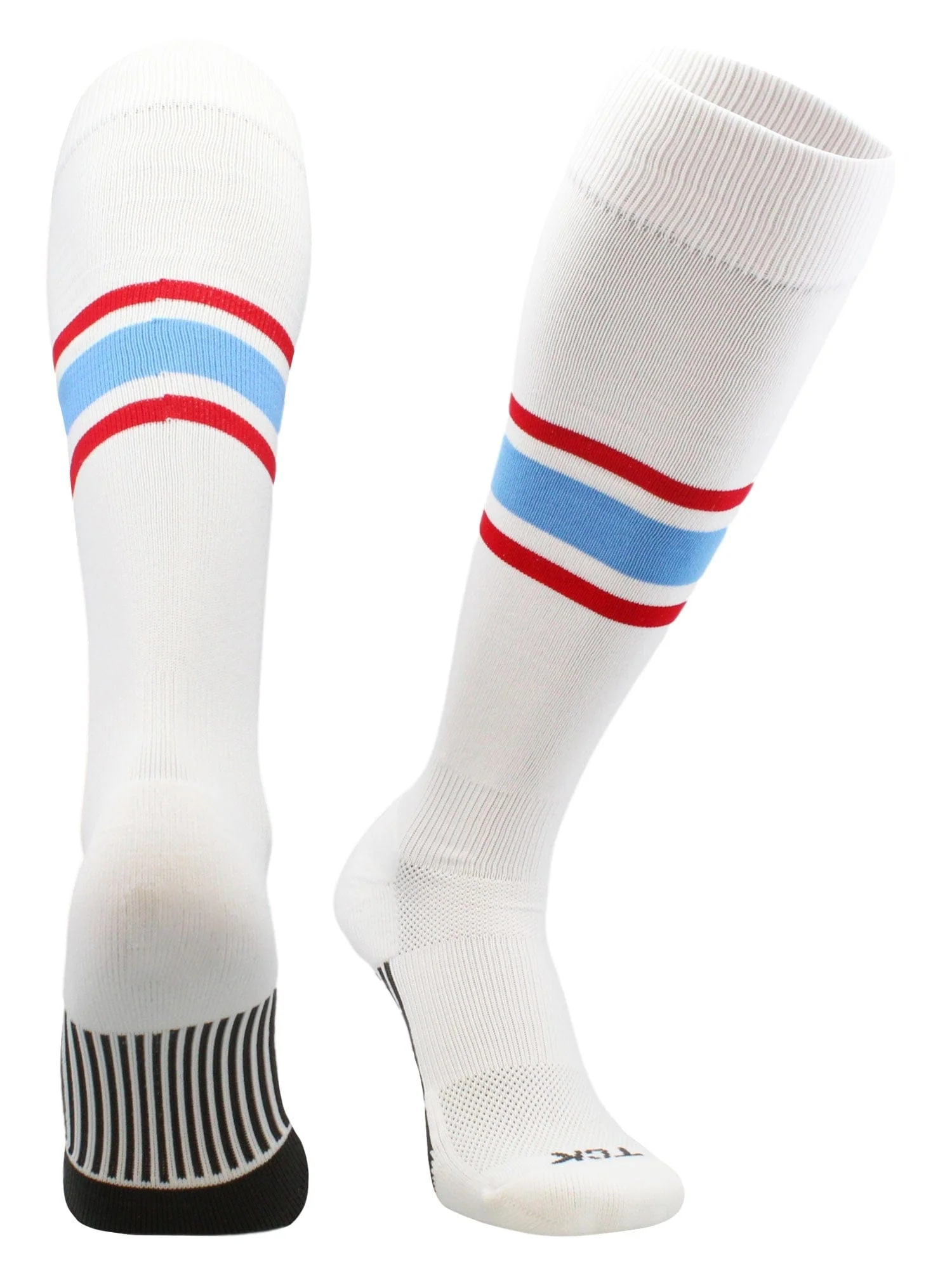 TCK Made in USA Dugout Series Bold Center Stripe Baseball Socks - Image 11