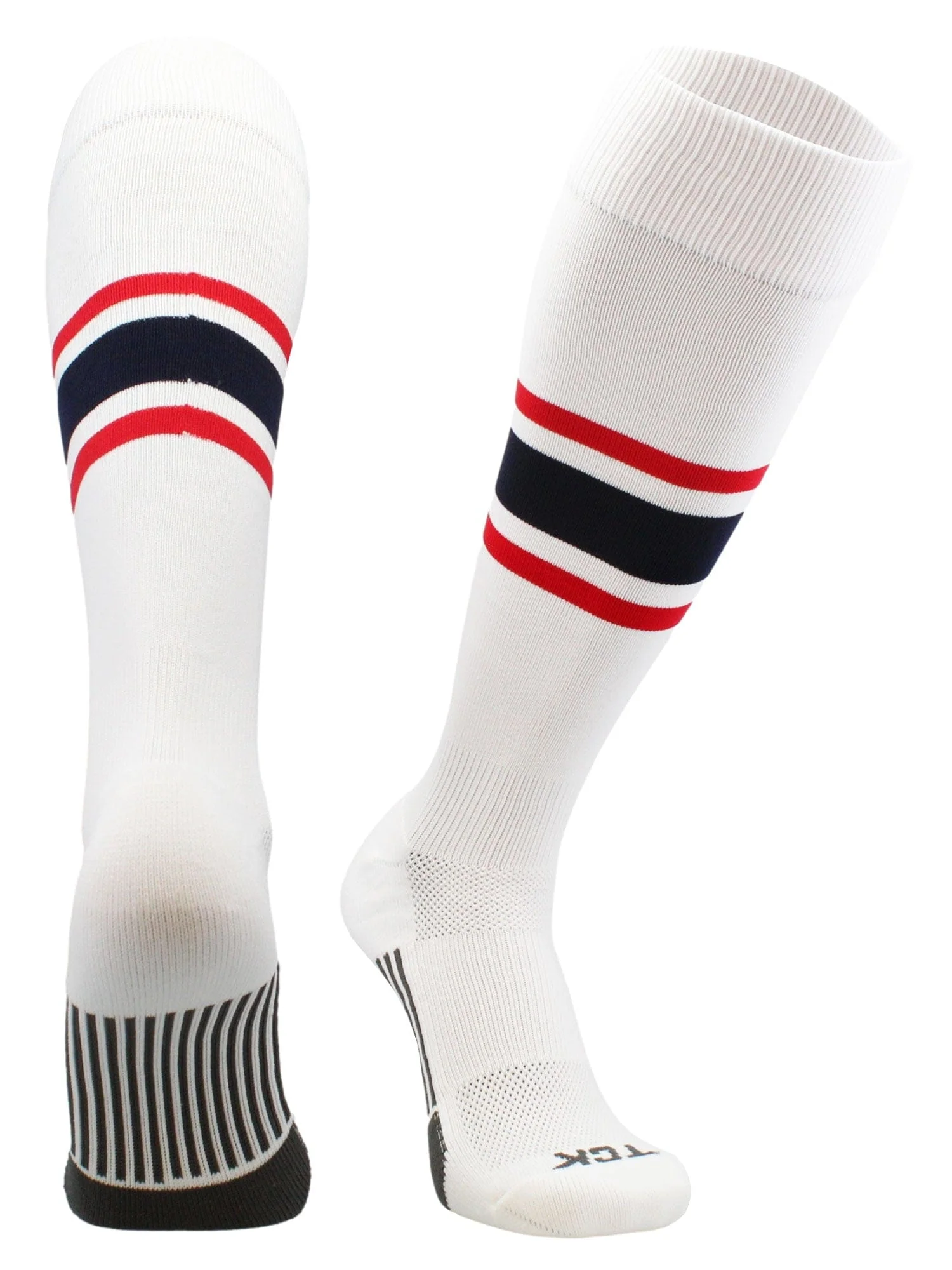 TCK Made in USA Dugout Series Bold Center Stripe Baseball Socks - Image 14