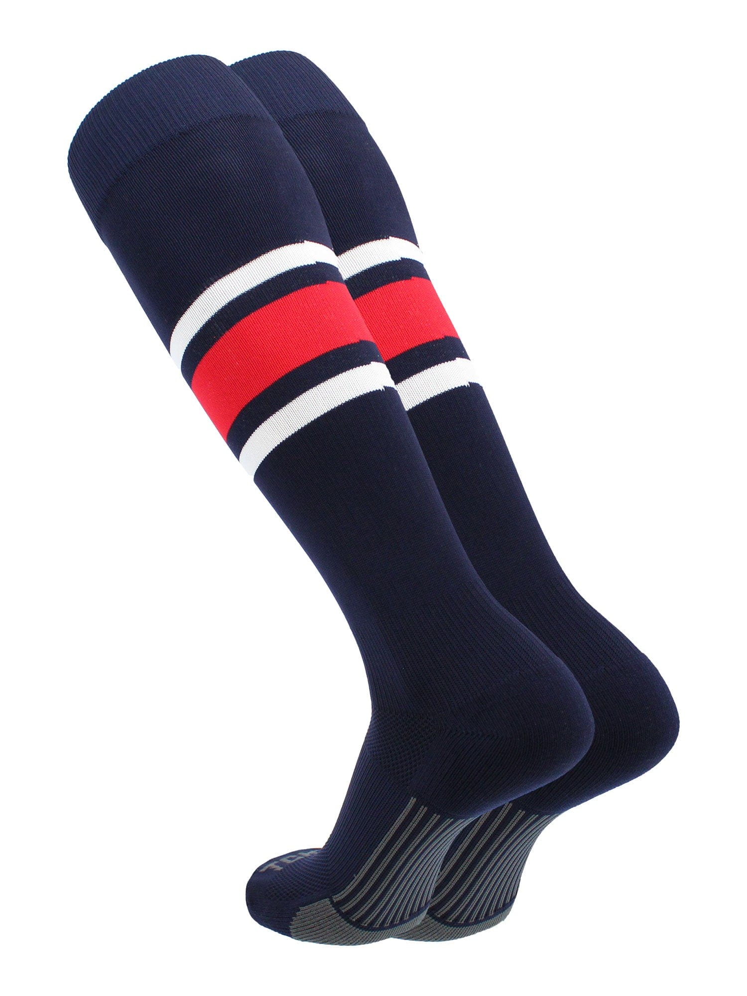 TCK Made in USA Dugout Series Bold Center Stripe Baseball Socks - Image 16