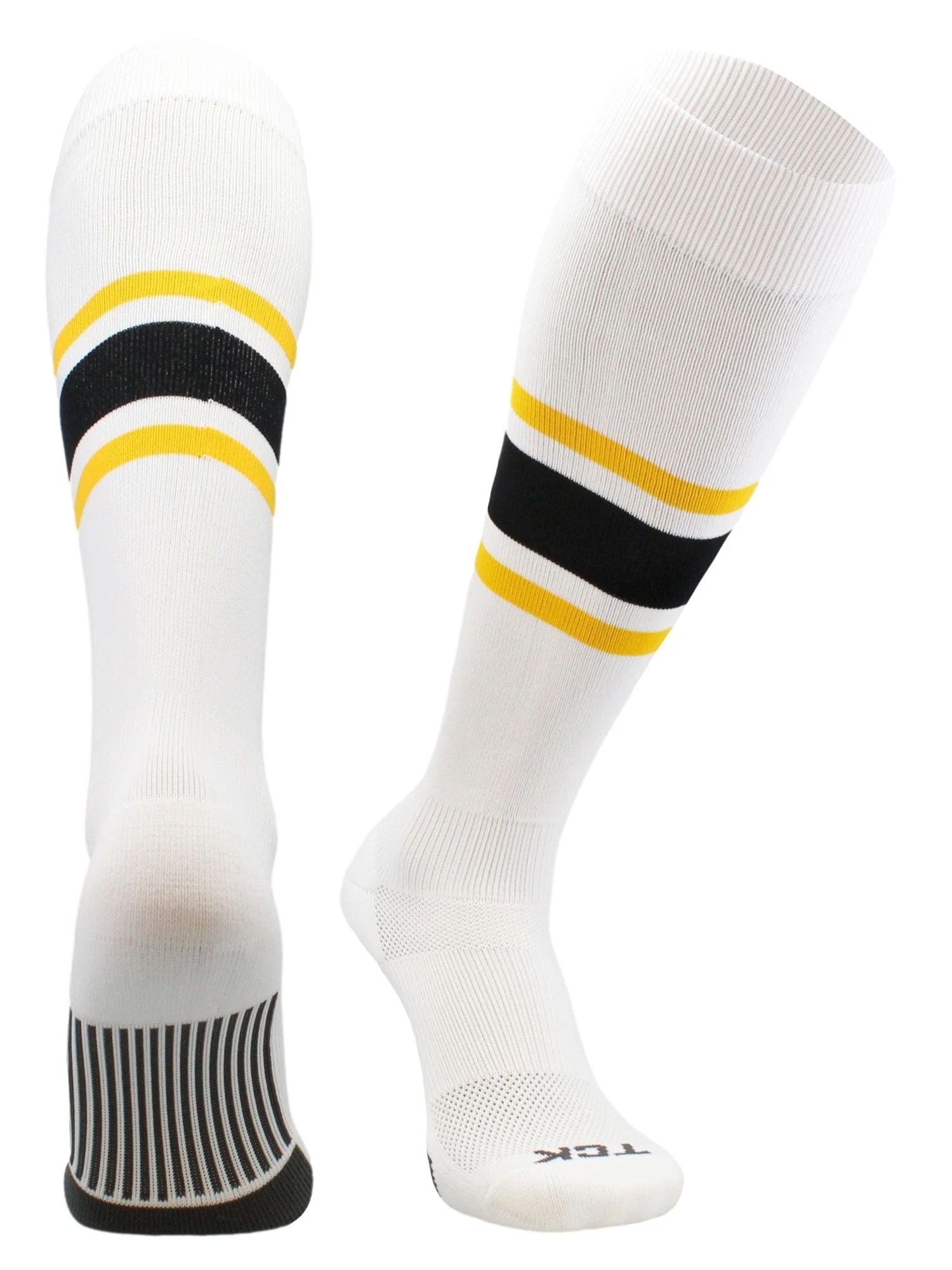 TCK Made in USA Dugout Series Bold Center Stripe Baseball Socks - Image 7