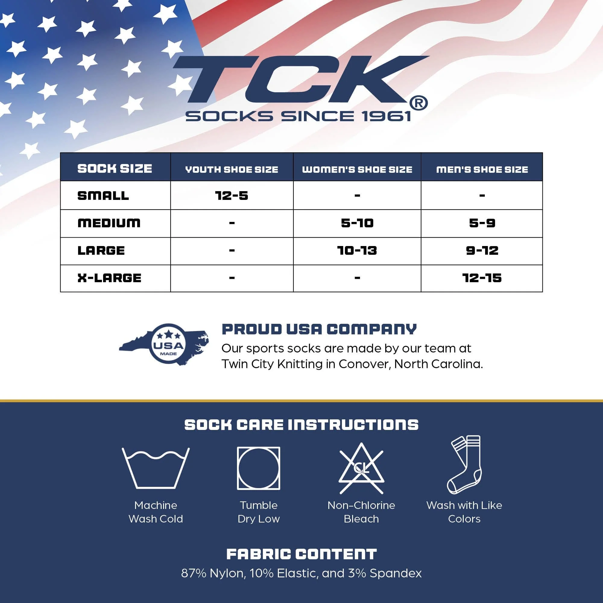 TCK Made in USA Dugout Series Pro Multi-Stripe Baseball Socks - Image 3