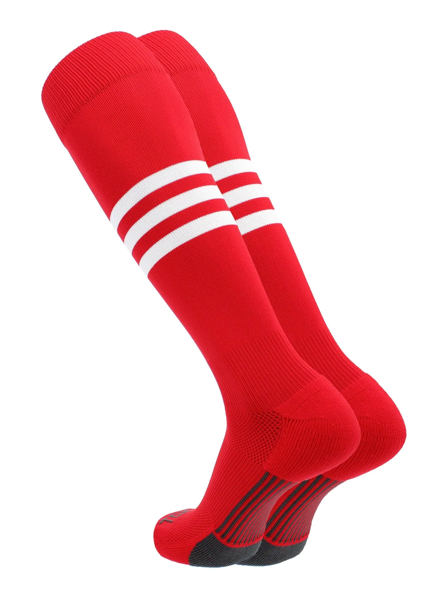 TCK Made in USA Dugout Series Classic 3-Stripe Baseball Socks - Image 8