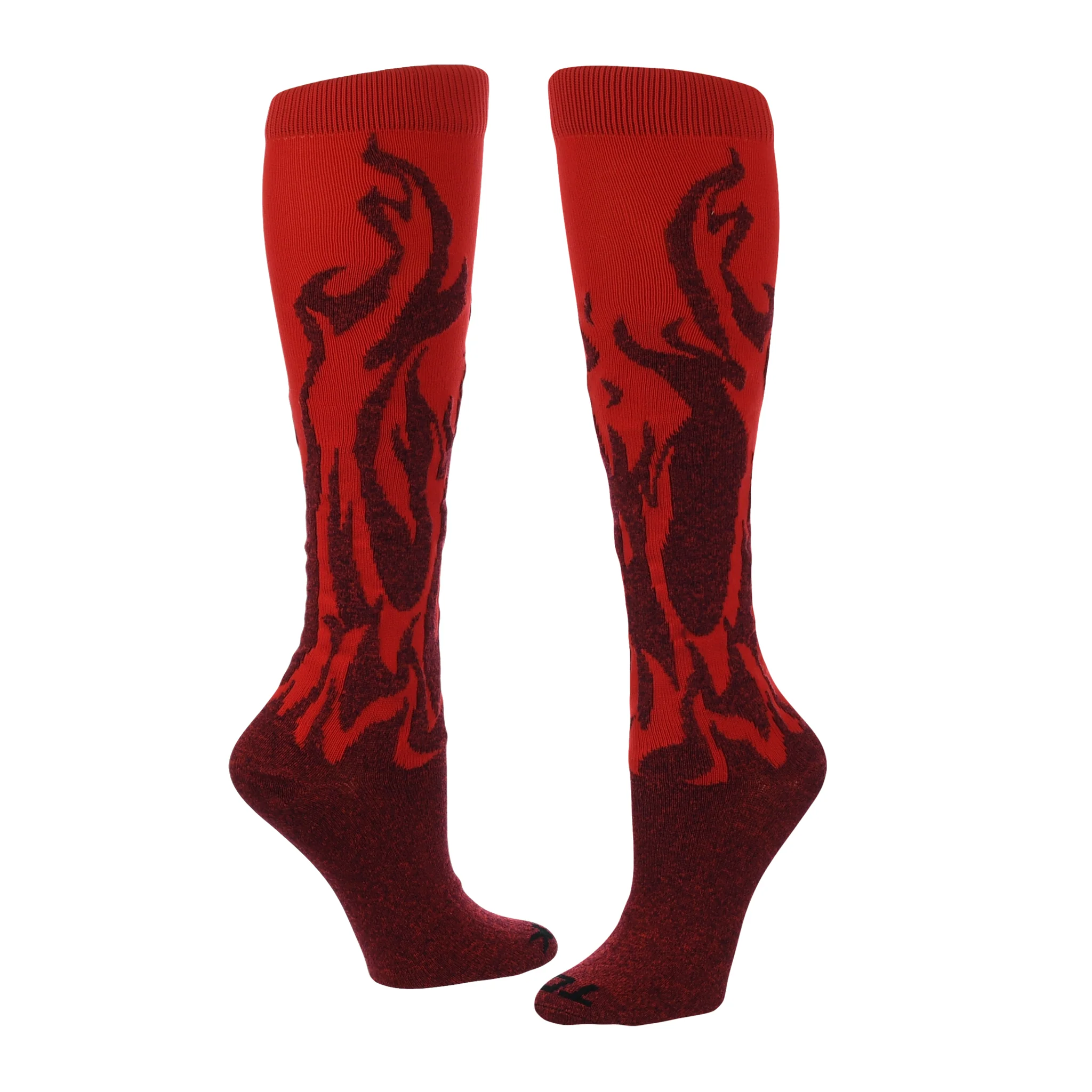 TCK Krazisox Flame Over-the-Calf Socks – Made in the USA - Image 3