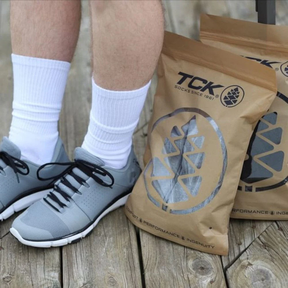 Seamless, Cushioned Crew Socks: Moisture Wicking Work & Sport - Image 5