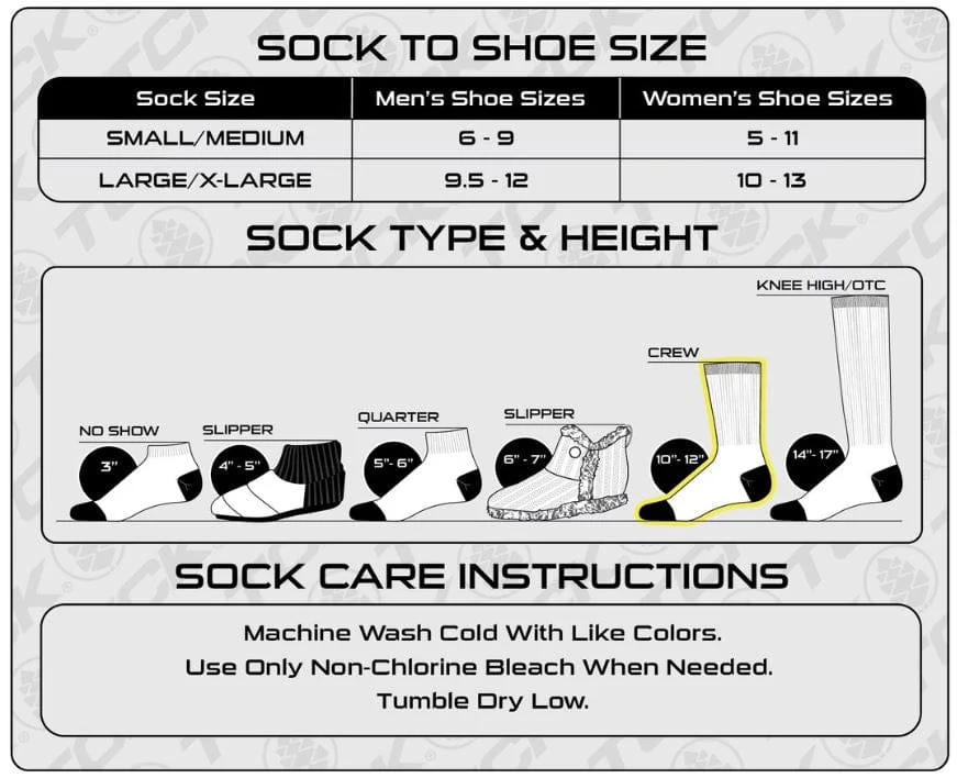 Zip Pocket High Performance Crew Socks - Image 5